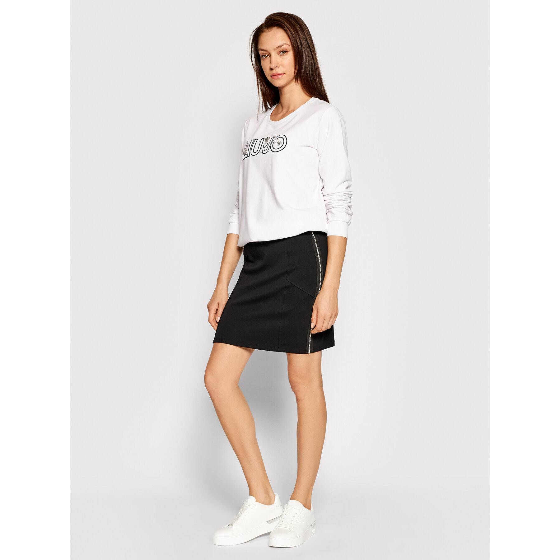 Liu Jo Sport Мини пола TA1130 J6144 Черен Regular Fit - Pepit.bg