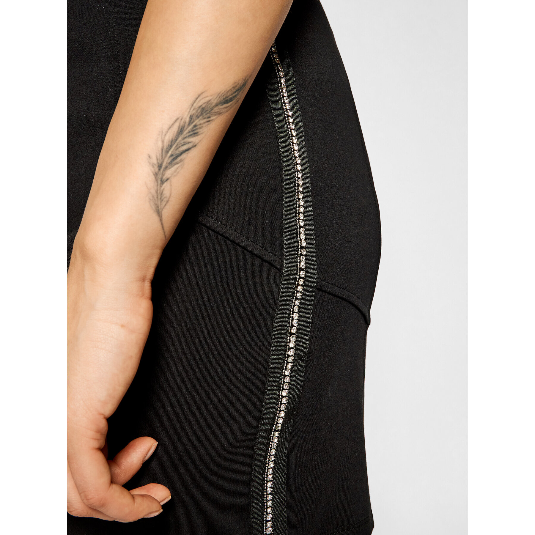 Liu Jo Sport Мини пола TA1130 J6144 Черен Regular Fit - Pepit.bg