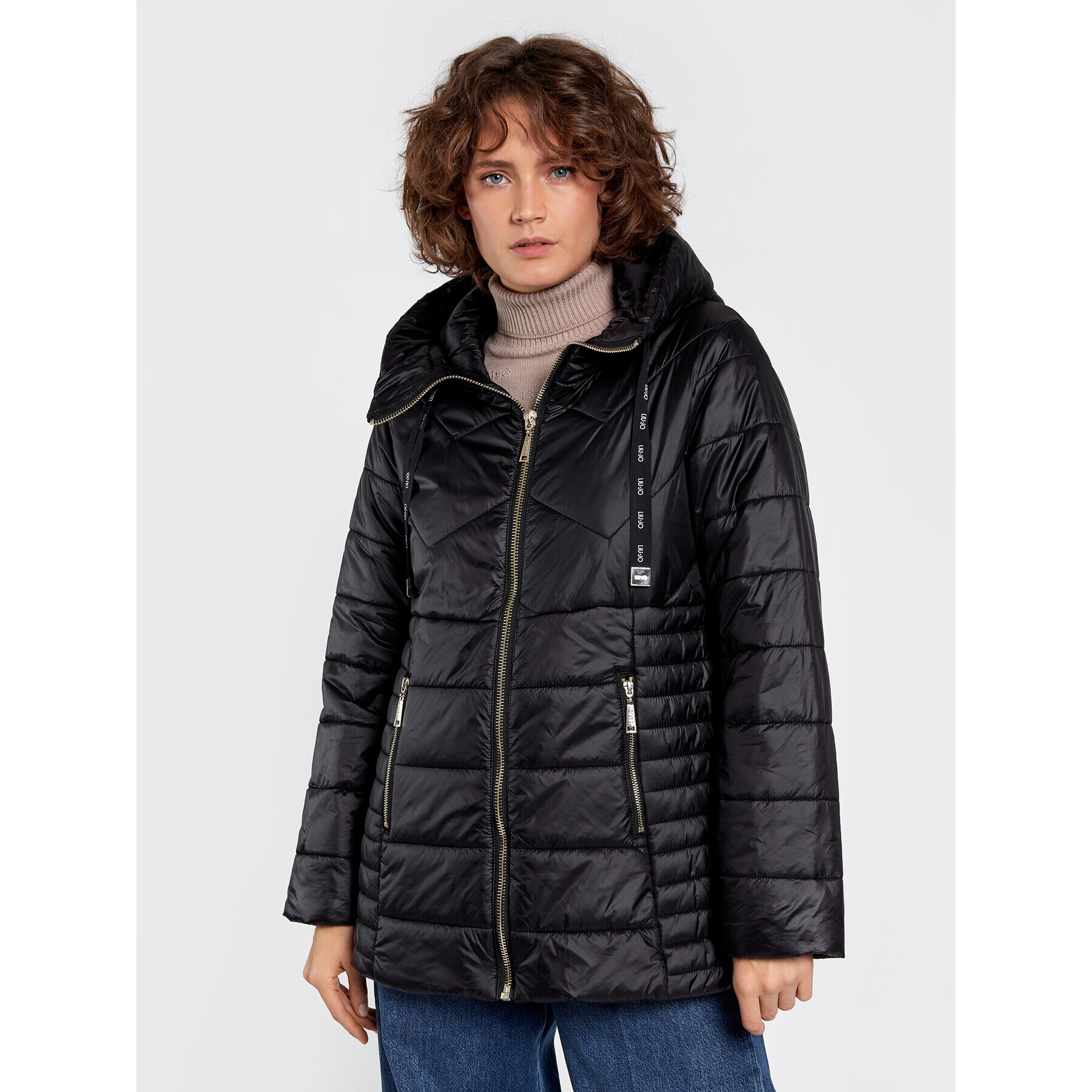 Liu Jo Sport Пухено яке TF2182 T8782 Черен Regular Fit - Pepit.bg