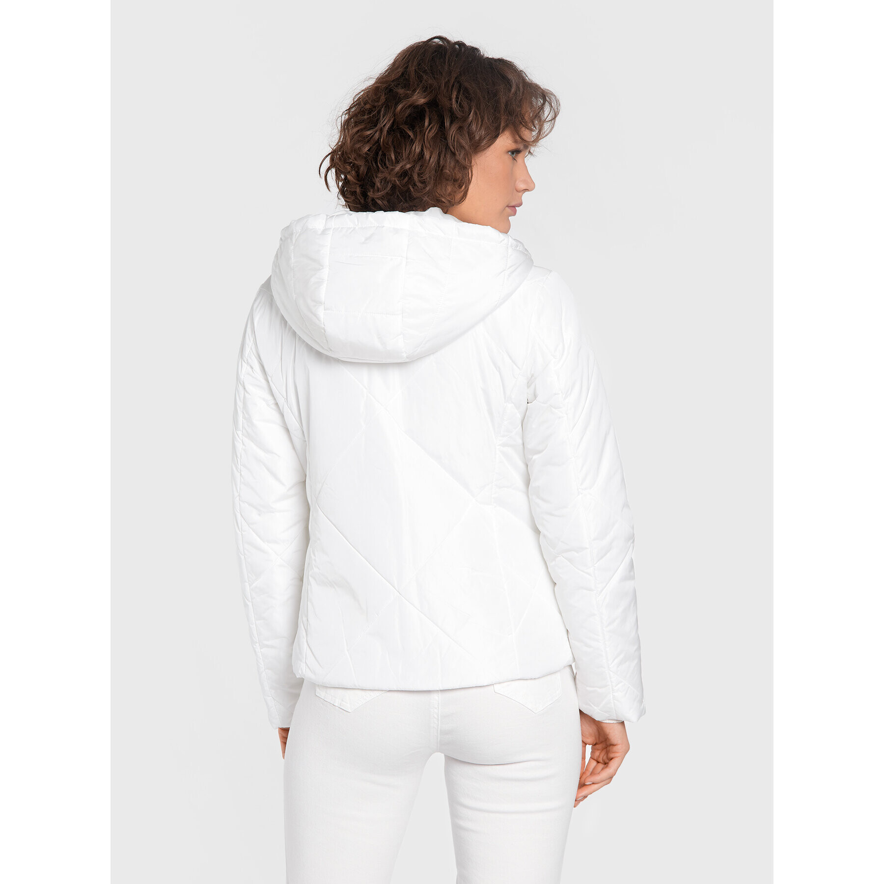 Liu Jo Sport Пухено яке TF2193 E0789 Бял Regular Fit - Pepit.bg