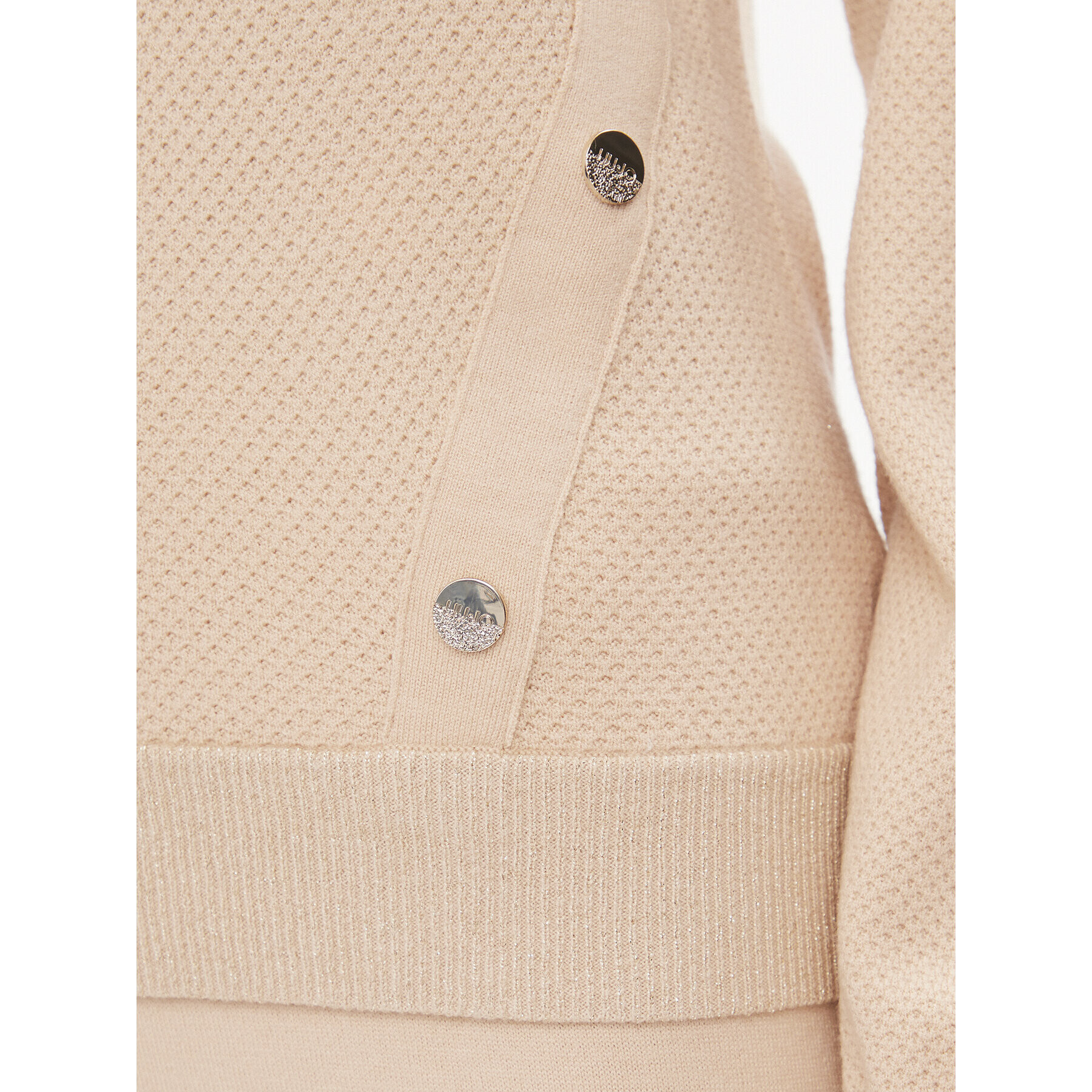Liu Jo Sport Пуловер TA4051 MS005 Бежов Regular Fit - Pepit.bg
