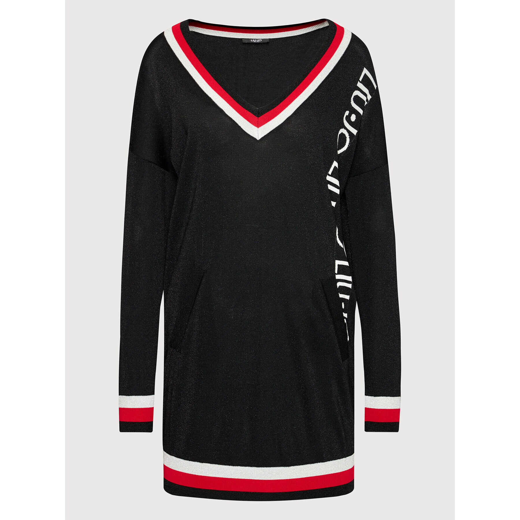 Liu Jo Sport Пуловер TF1085 MA57L Черен Regular Fit - Pepit.bg