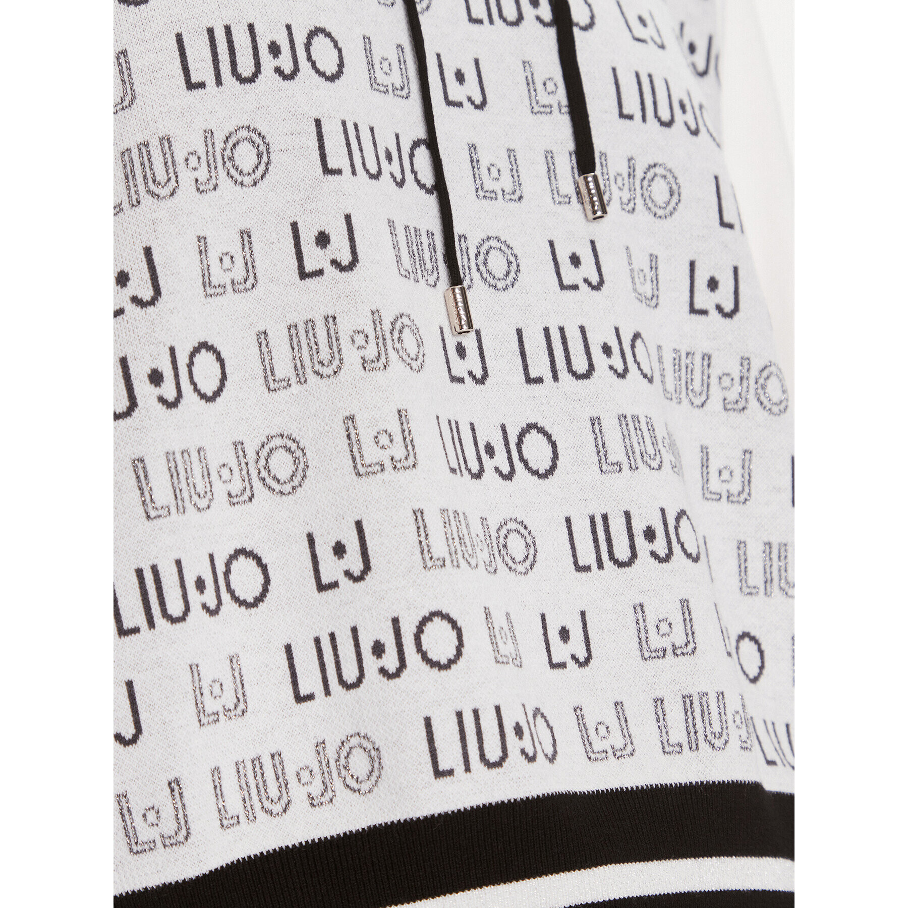 Liu Jo Sport Пуловер TF3209 MA63L Бял Regular Fit - Pepit.bg