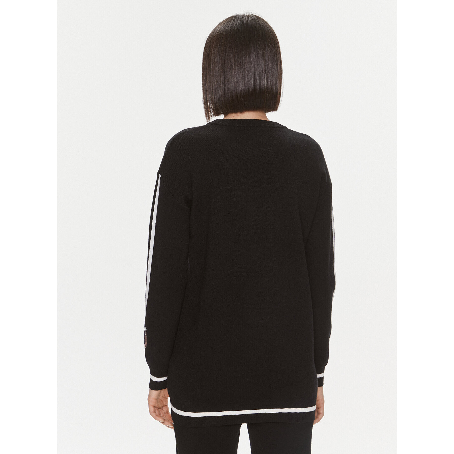 Liu Jo Sport Пуловер TF3216 MA63M Черен Regular Fit - Pepit.bg