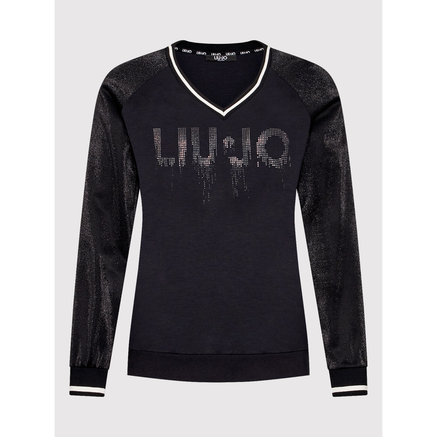 Liu Jo Sport Суитшърт TA2011 J6182 Черен Regular Fit - Pepit.bg