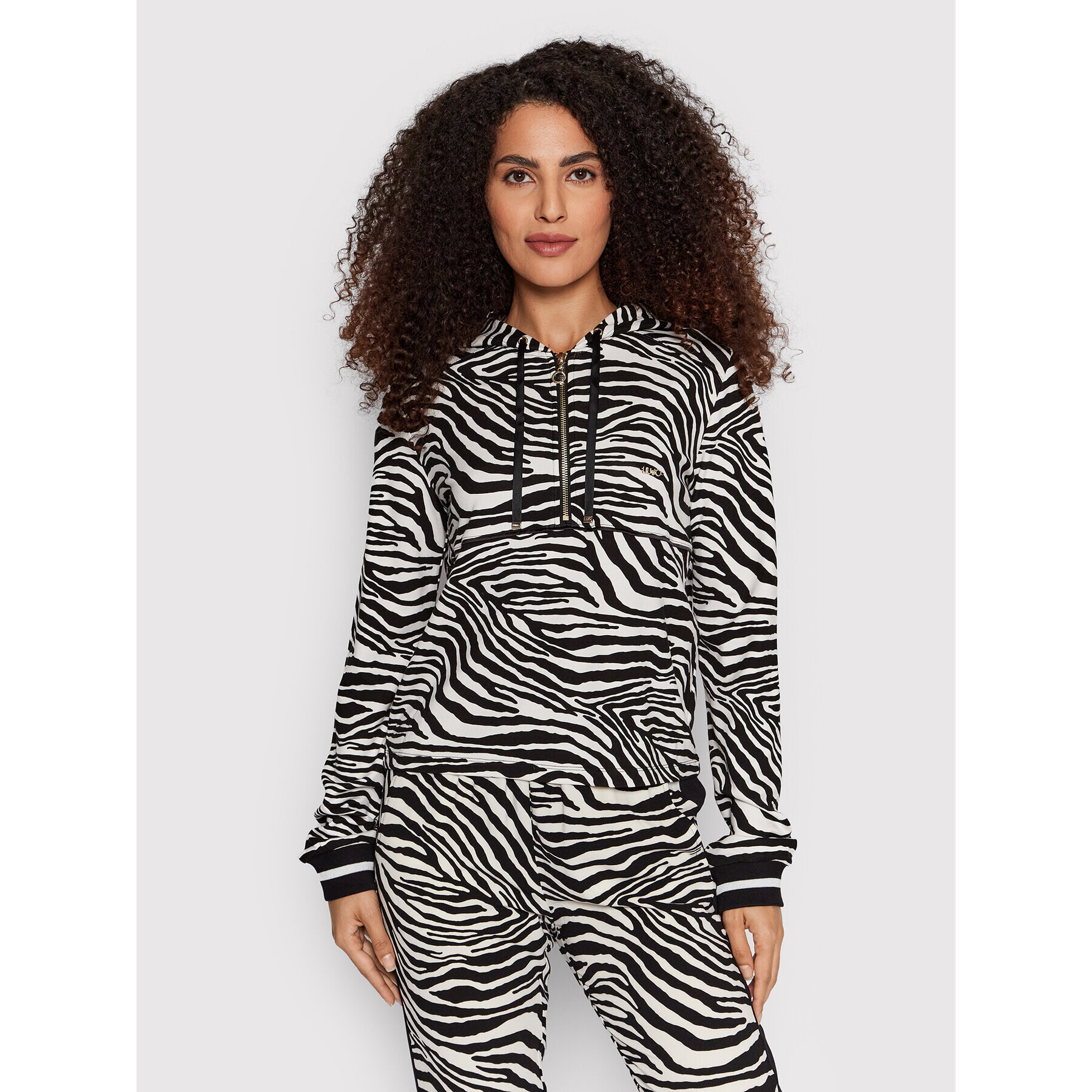 Liu Jo Sport Суитшърт TA2146 J6182 Черен Regular Fit - Pepit.bg
