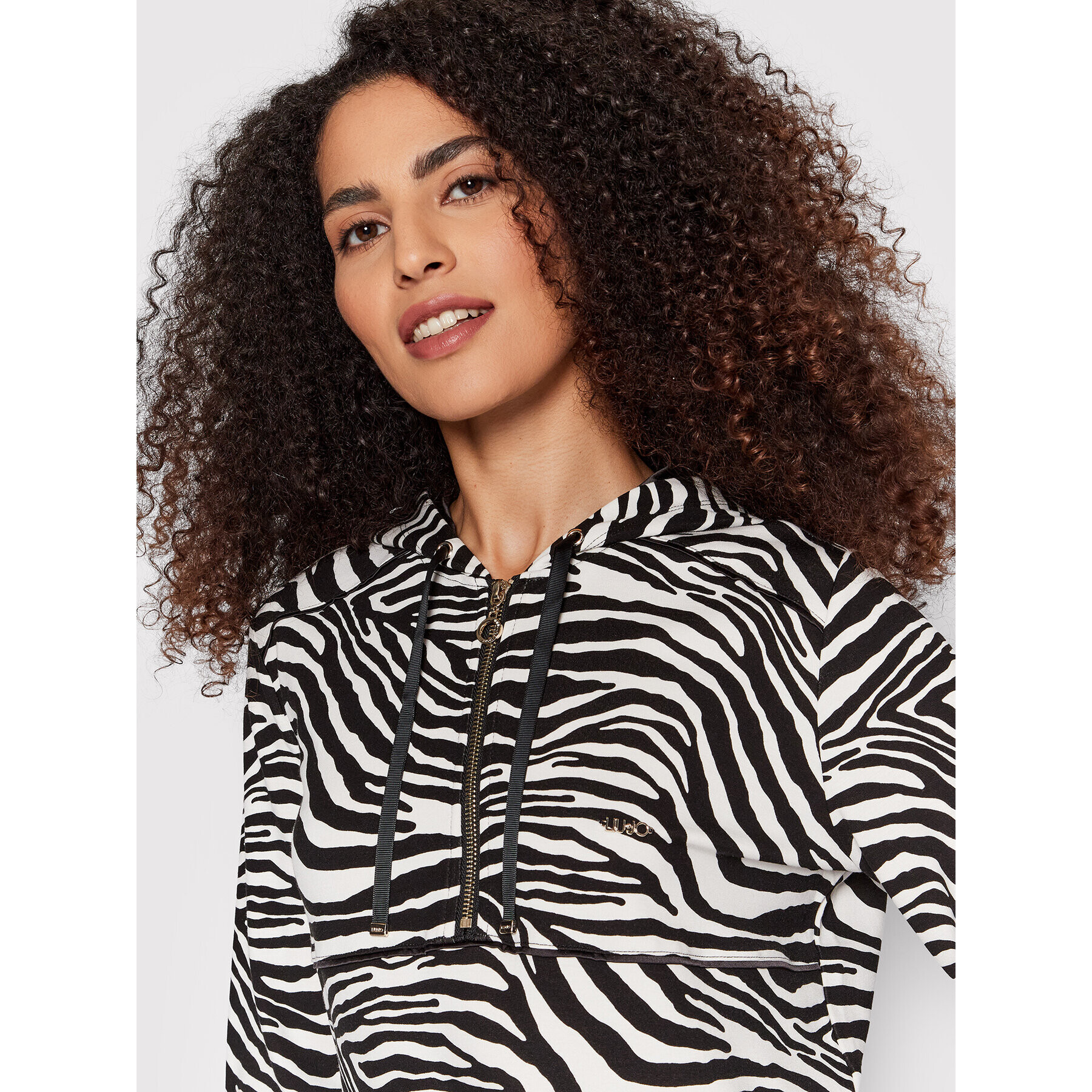 Liu Jo Sport Суитшърт TA2146 J6182 Черен Regular Fit - Pepit.bg