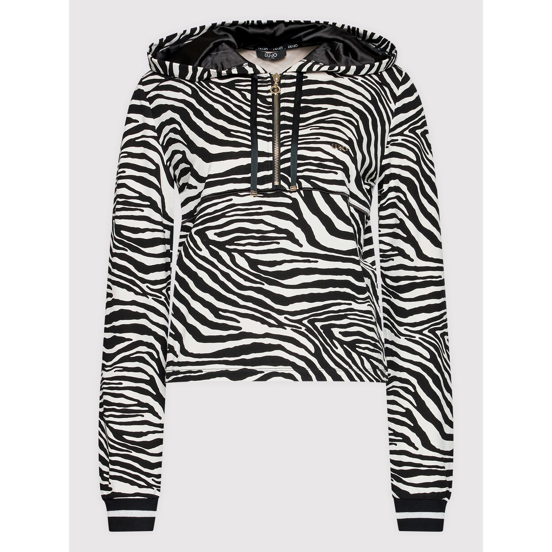 Liu Jo Sport Суитшърт TA2146 J6182 Черен Regular Fit - Pepit.bg