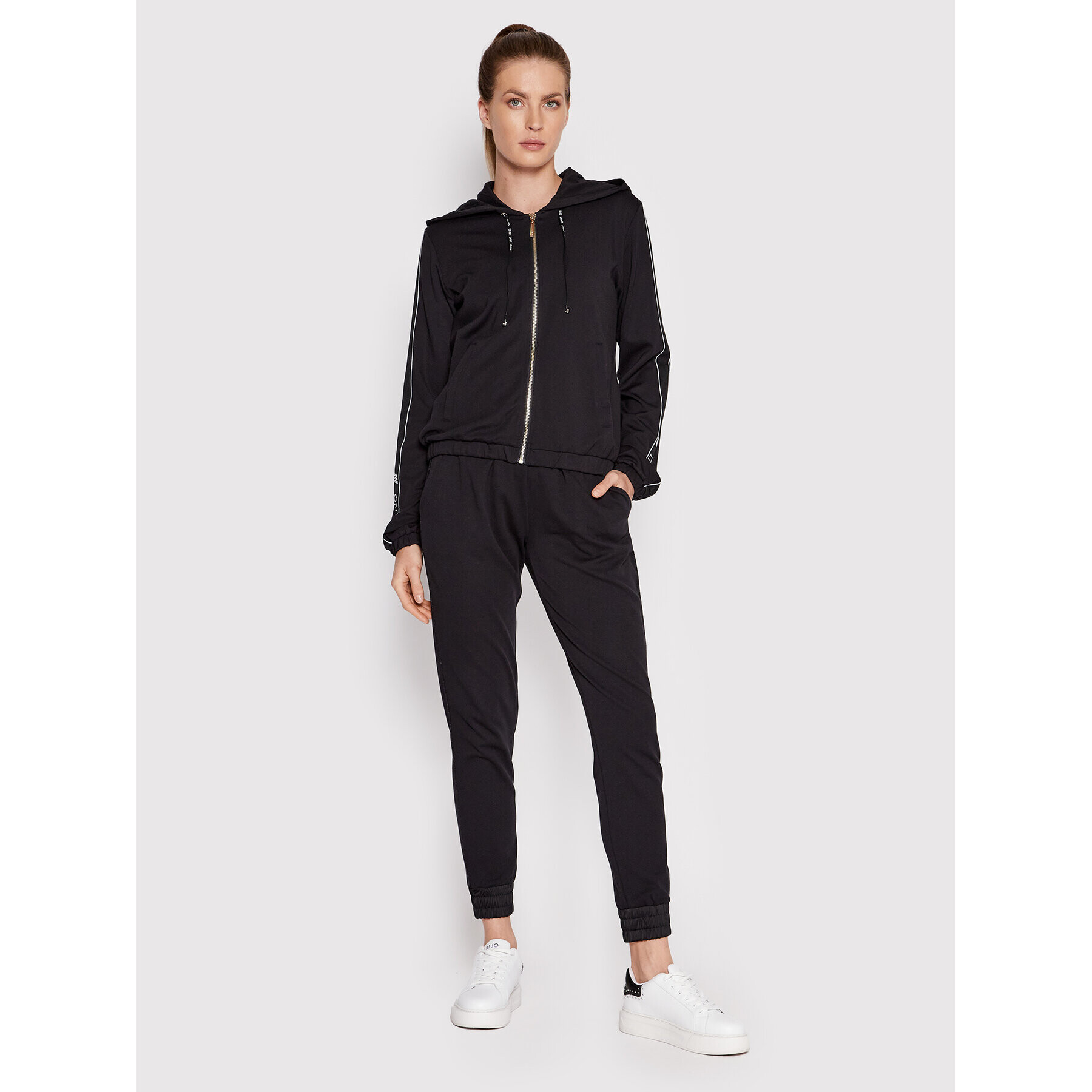 Liu Jo Sport Суитшърт TA2178 J5942 Черен Regular Fit - Pepit.bg
