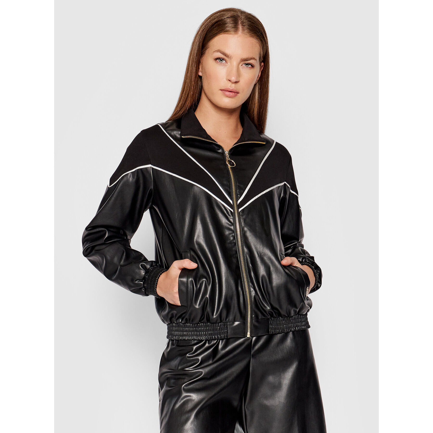 Liu Jo Sport Суитшърт TF1051 E0641 Черен Regular Fit - Pepit.bg