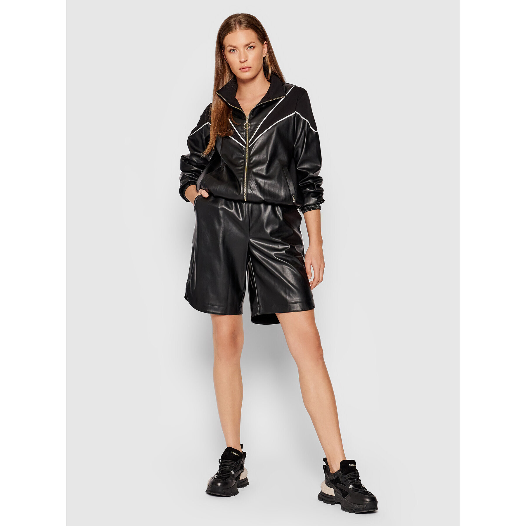 Liu Jo Sport Суитшърт TF1051 E0641 Черен Regular Fit - Pepit.bg