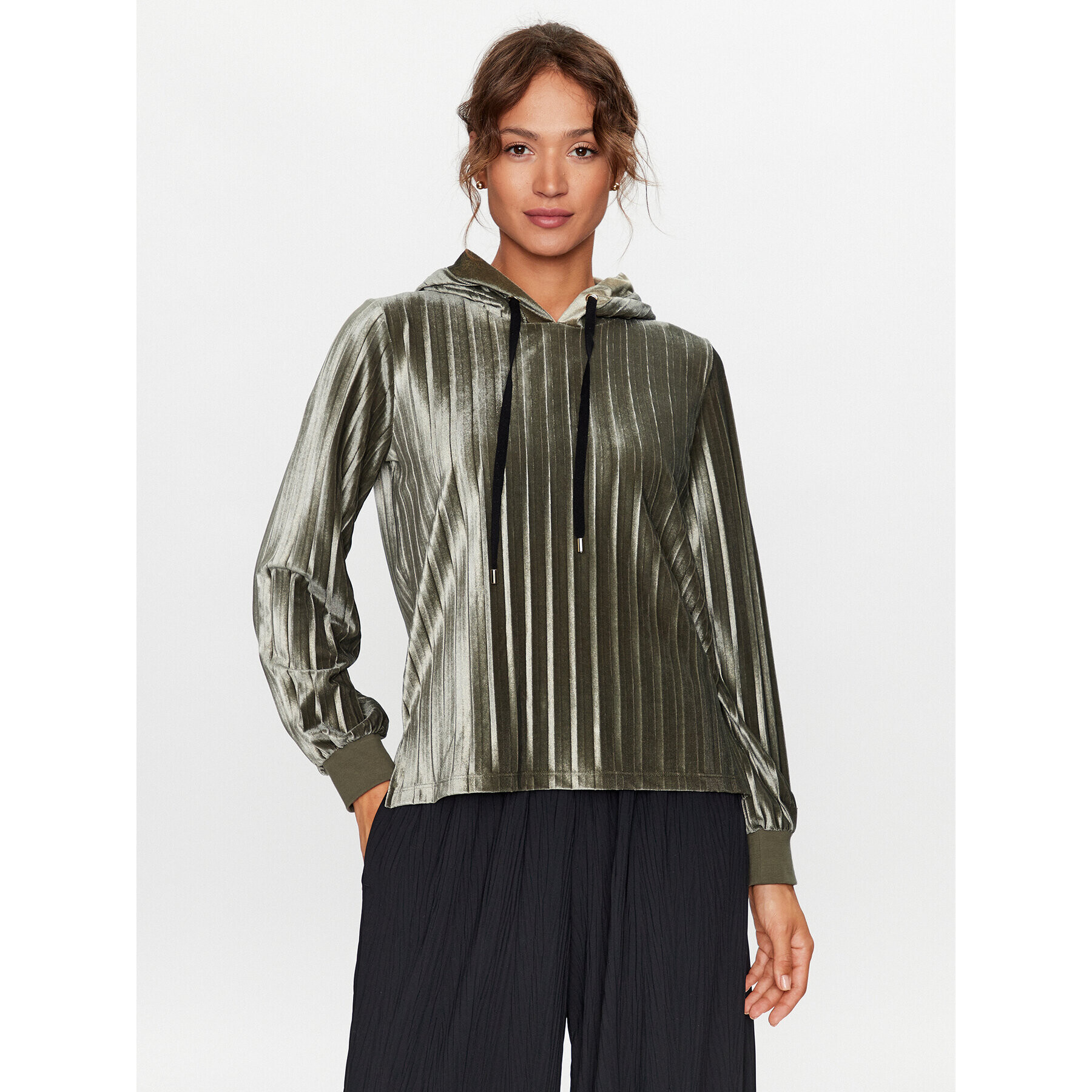 Liu Jo Sport Суитшърт TF3183 J4529 Зелен Regular Fit - Pepit.bg