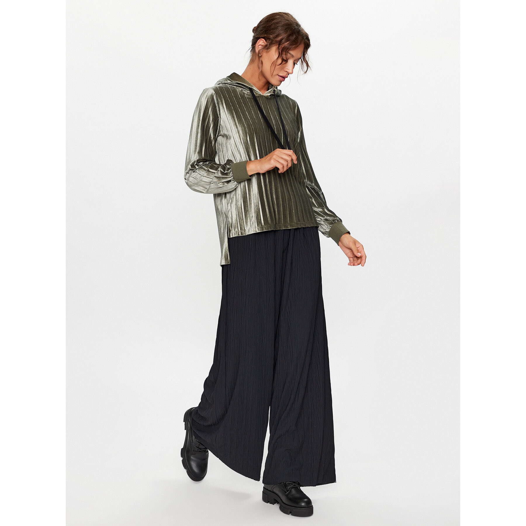 Liu Jo Sport Суитшърт TF3183 J4529 Зелен Regular Fit - Pepit.bg