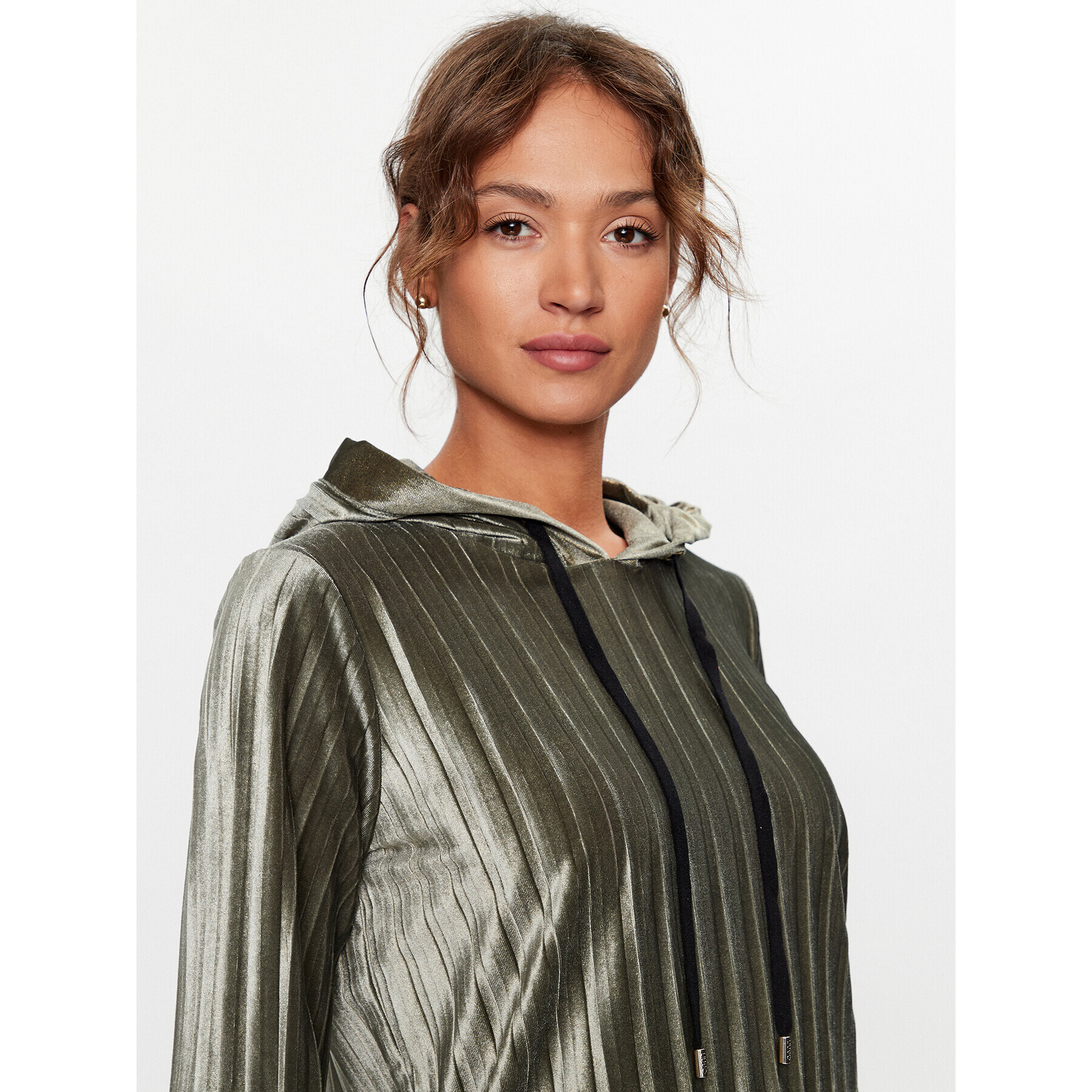 Liu Jo Sport Суитшърт TF3183 J4529 Зелен Regular Fit - Pepit.bg
