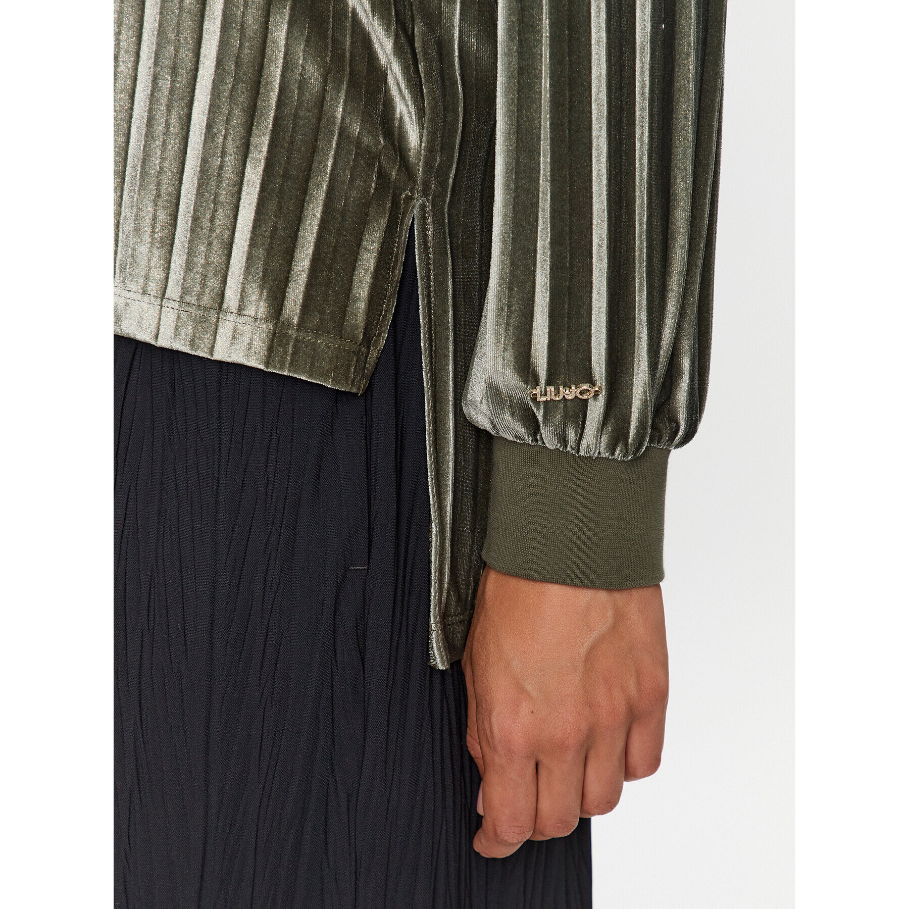 Liu Jo Sport Суитшърт TF3183 J4529 Зелен Regular Fit - Pepit.bg