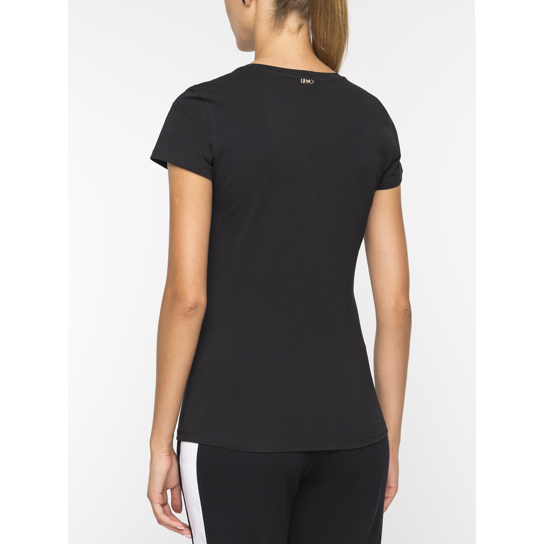 Liu Jo Sport Тишърт T69142 J0088 Черен Regular Fit - Pepit.bg