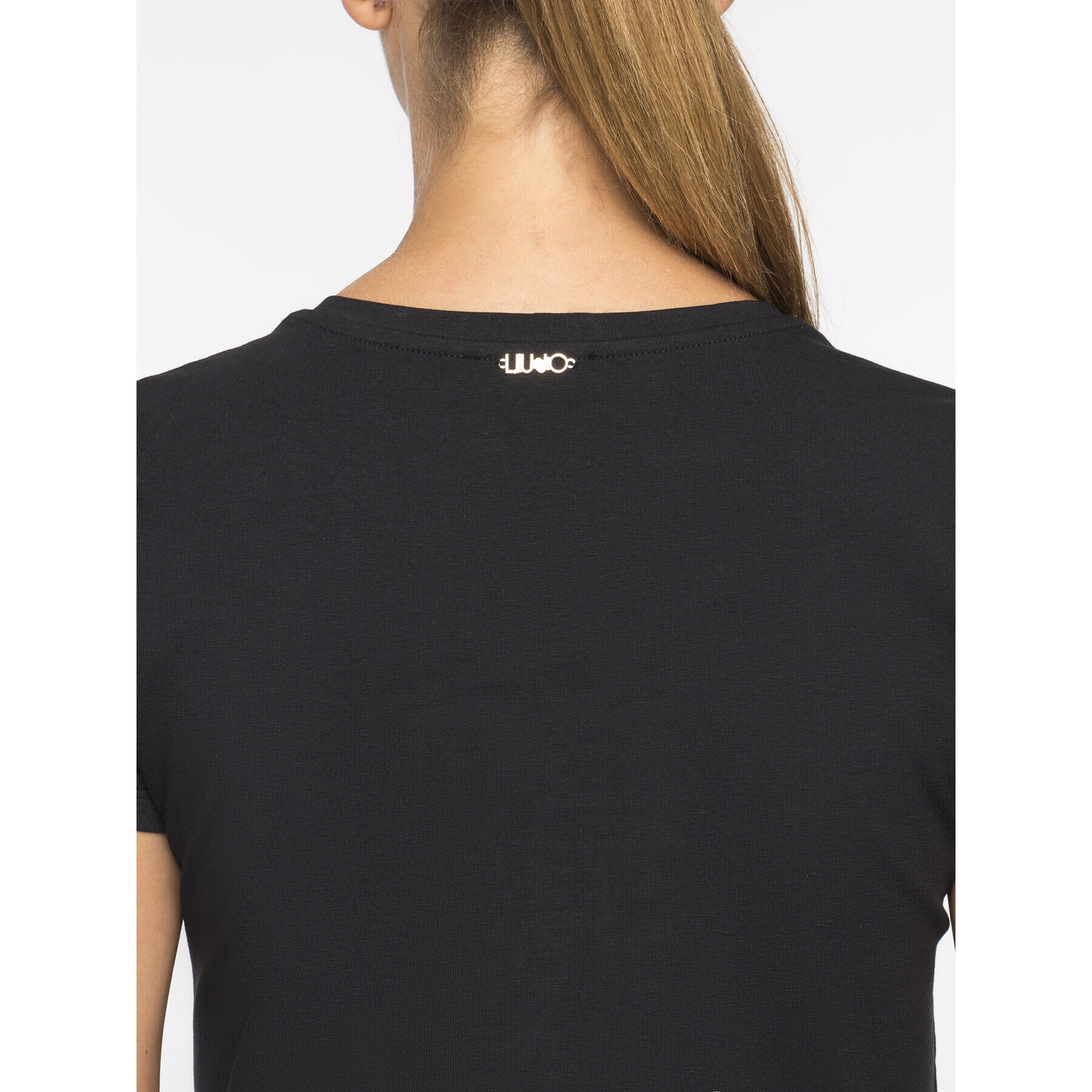 Liu Jo Sport Тишърт T69142 J0088 Черен Regular Fit - Pepit.bg
