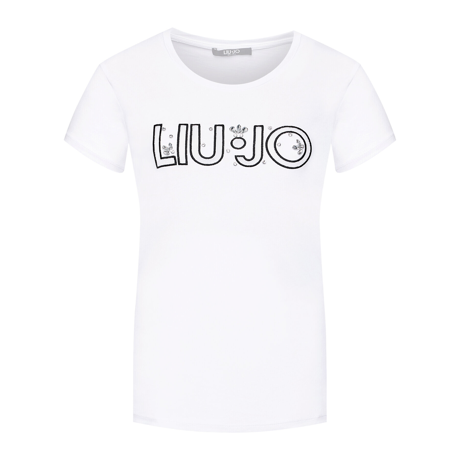 Liu Jo Sport Тишърт TA1026 J5003 Бял Regular Fit - Pepit.bg