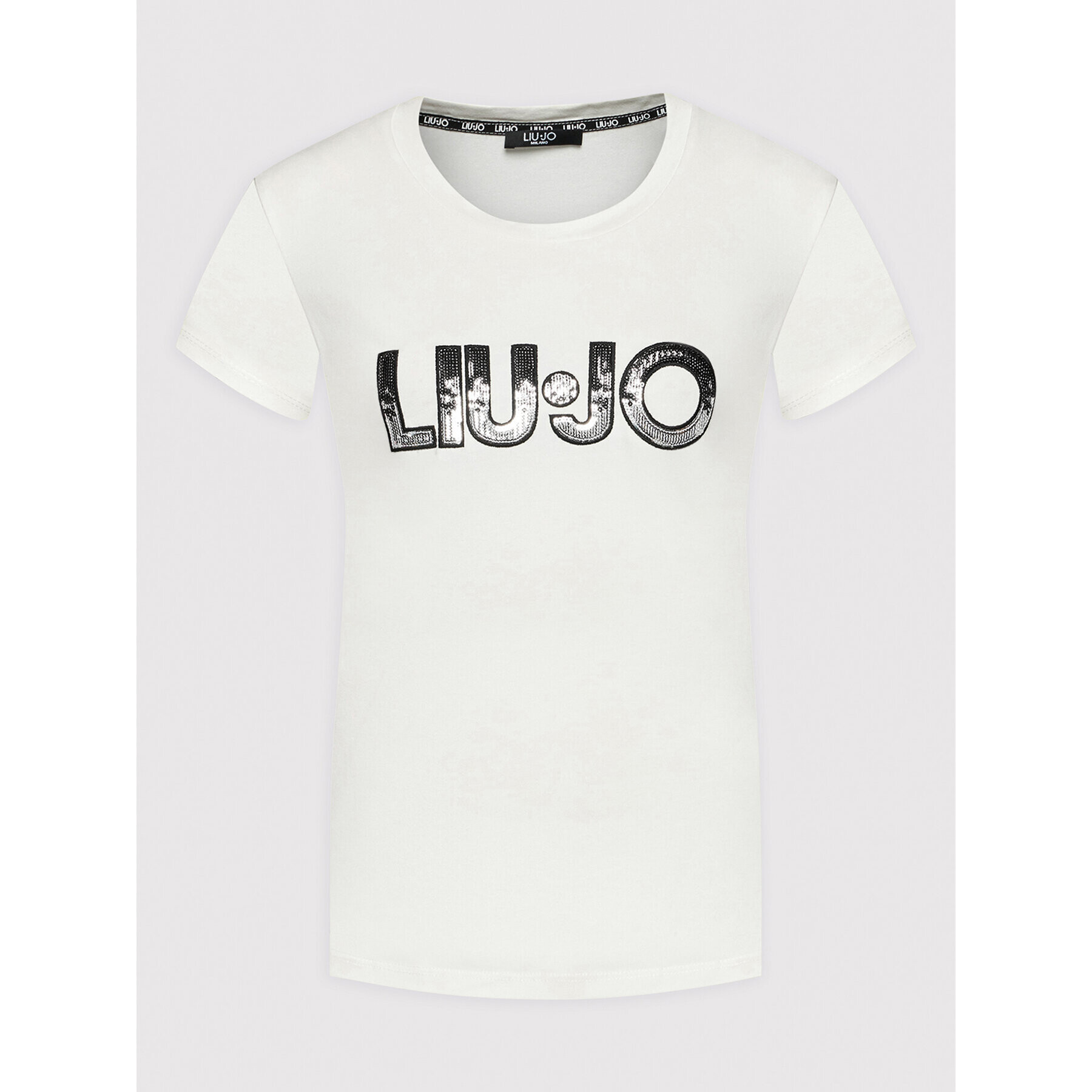 Liu Jo Sport Тишърт TA2028 J5003 Бял Regular Fit - Pepit.bg