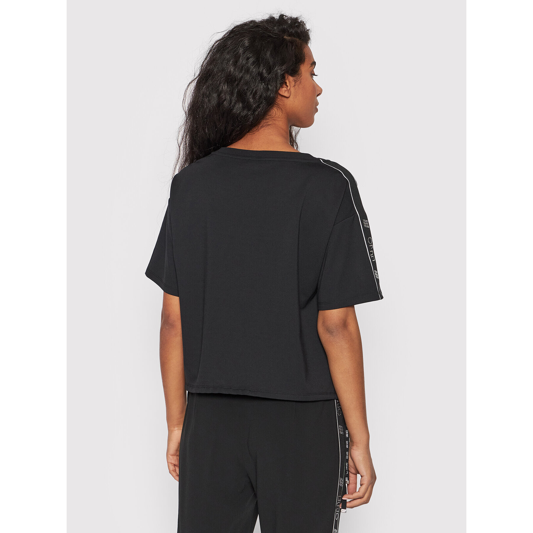 Liu Jo Sport Тишърт TA2174 J5942 Черен Regular Fit - Pepit.bg