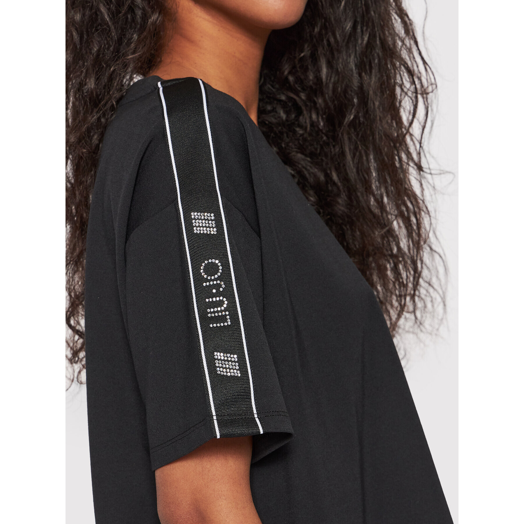 Liu Jo Sport Тишърт TA2174 J5942 Черен Regular Fit - Pepit.bg