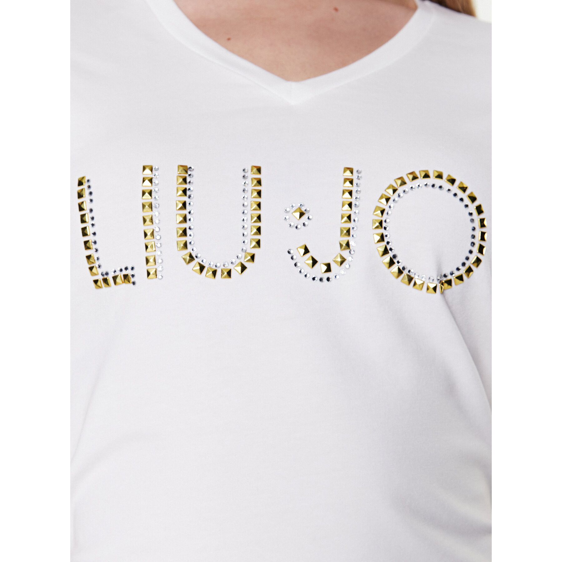 Liu Jo Sport Тишърт TA3089 J5003 Бял Regular Fit - Pepit.bg