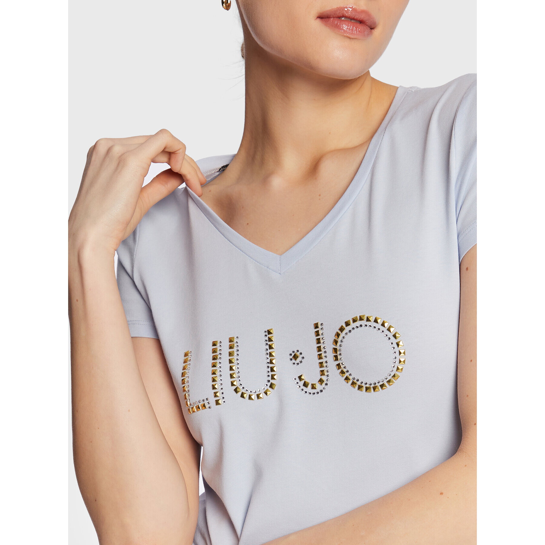 Liu Jo Sport Тишърт TA3089 J5003 Син Regular Fit - Pepit.bg