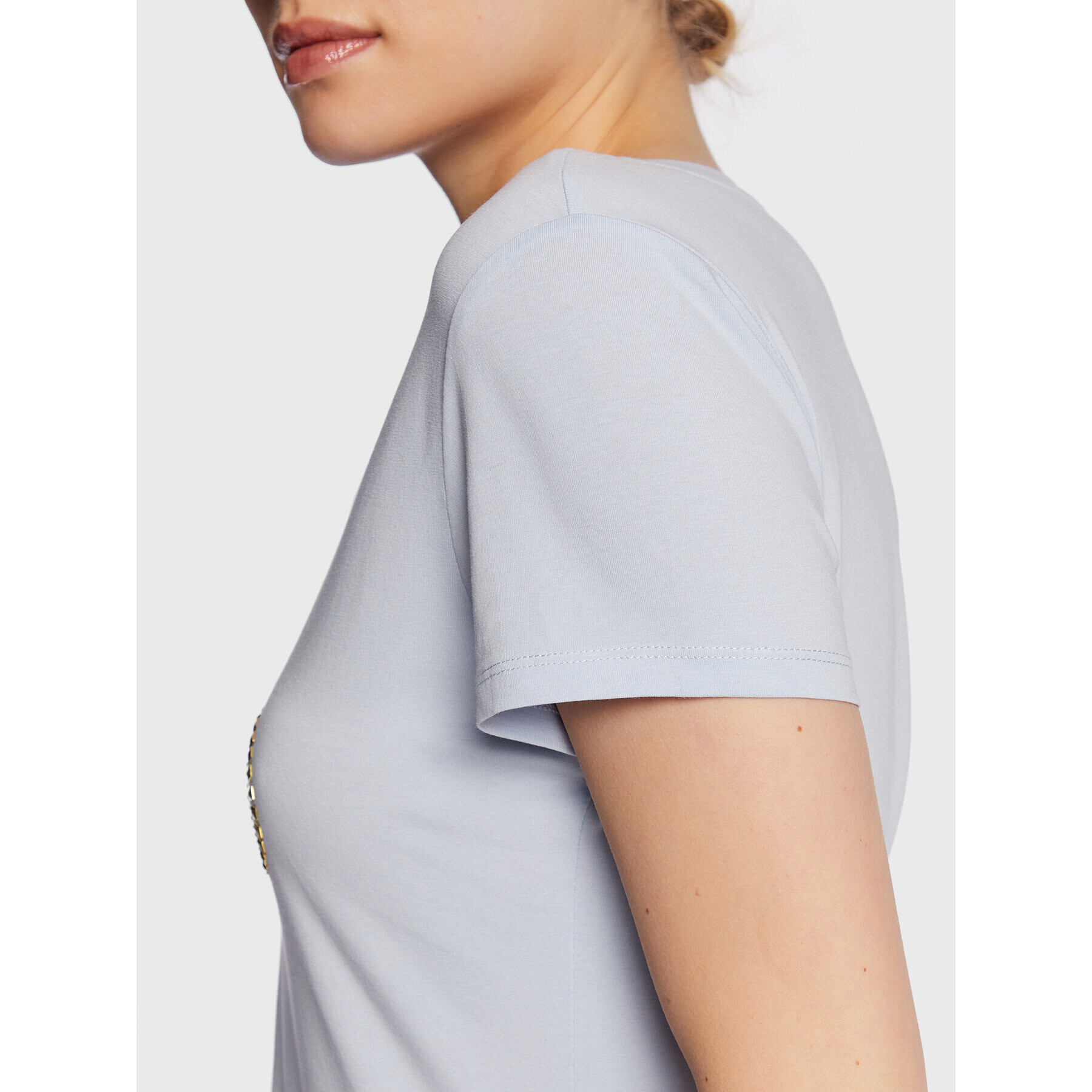 Liu Jo Sport Тишърт TA3089 J5003 Син Regular Fit - Pepit.bg
