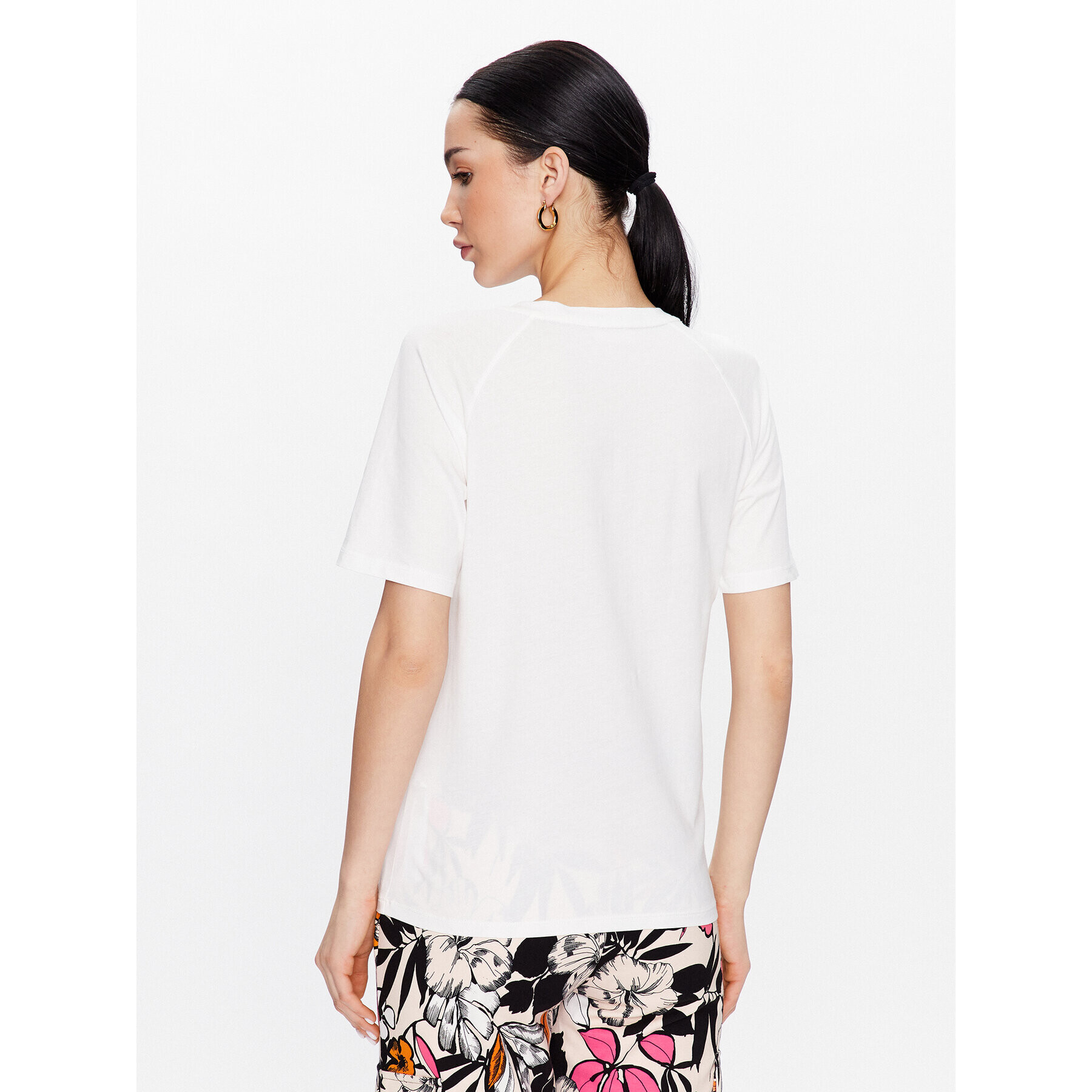 Liu Jo Sport Тишърт TA3091 J5923 Бял Regular Fit - Pepit.bg