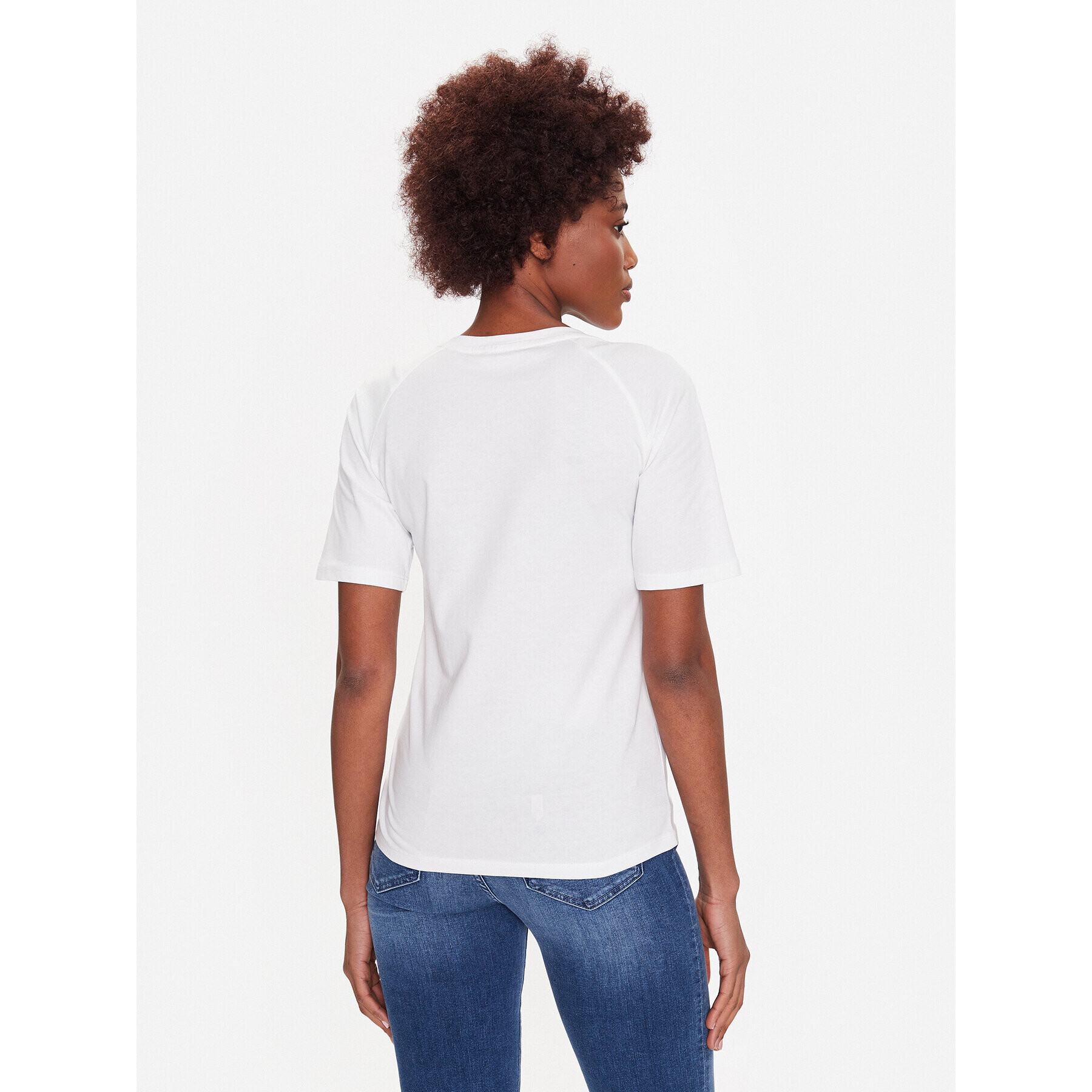 Liu Jo Sport Тишърт TA3091 J5923 Бял Regular Fit - Pepit.bg