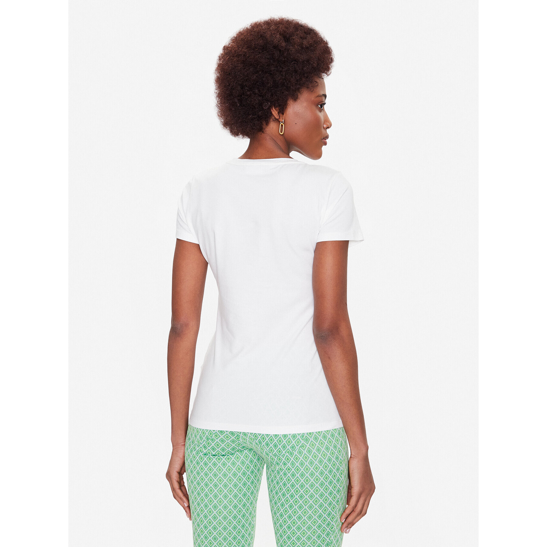 Liu Jo Sport Тишърт TA3104 J5003 Бял Regular Fit - Pepit.bg