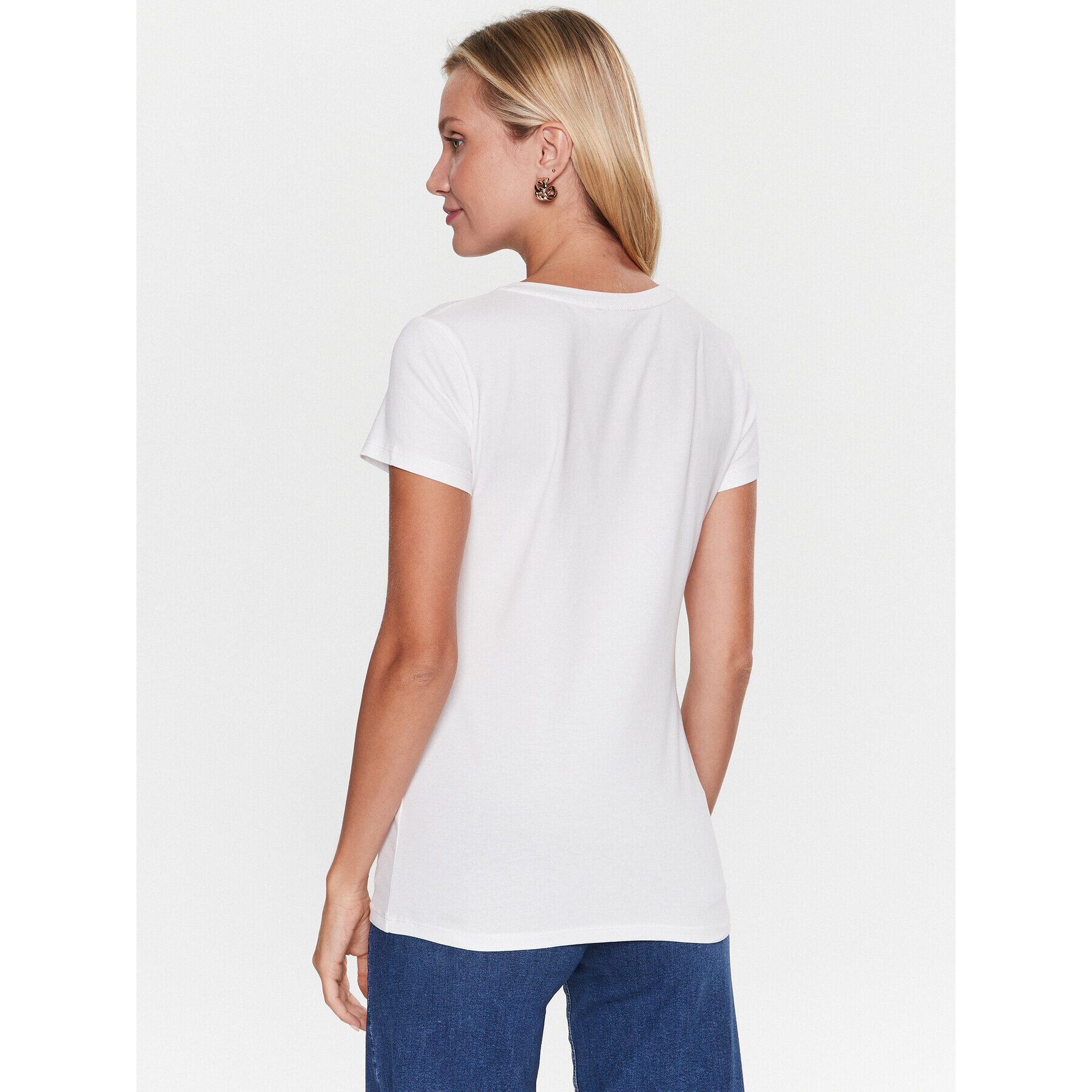Liu Jo Sport Тишърт TA3104 J5003 Бял Regular Fit - Pepit.bg