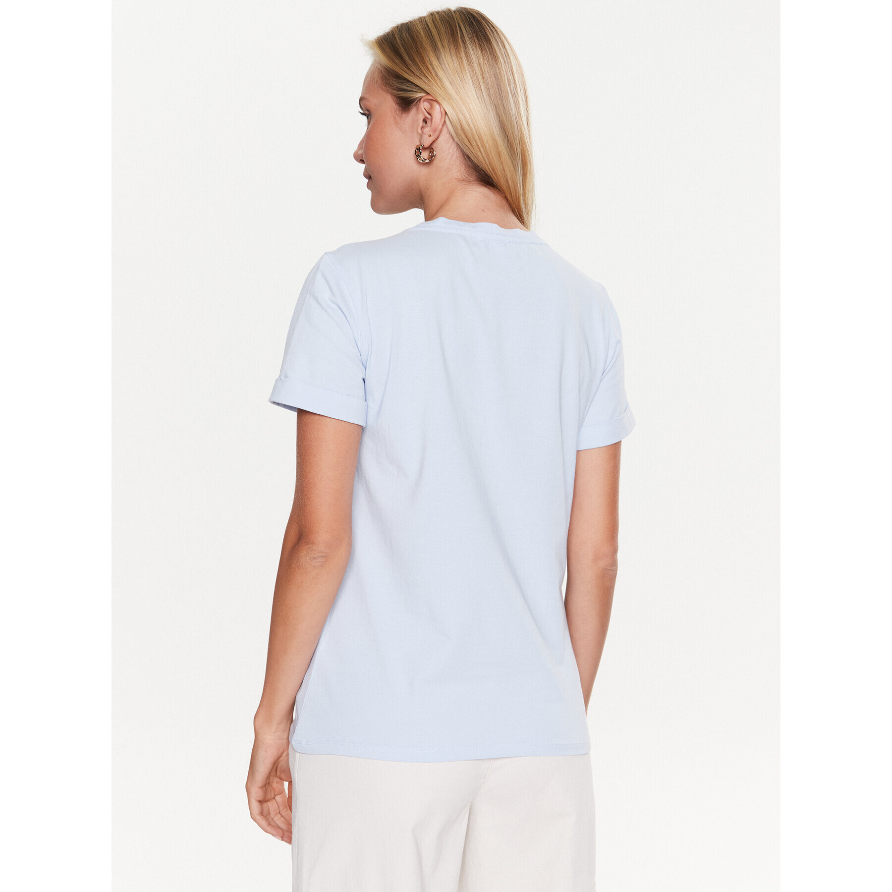 Liu Jo Sport Тишърт TA3182 J5003 Син Regular Fit - Pepit.bg