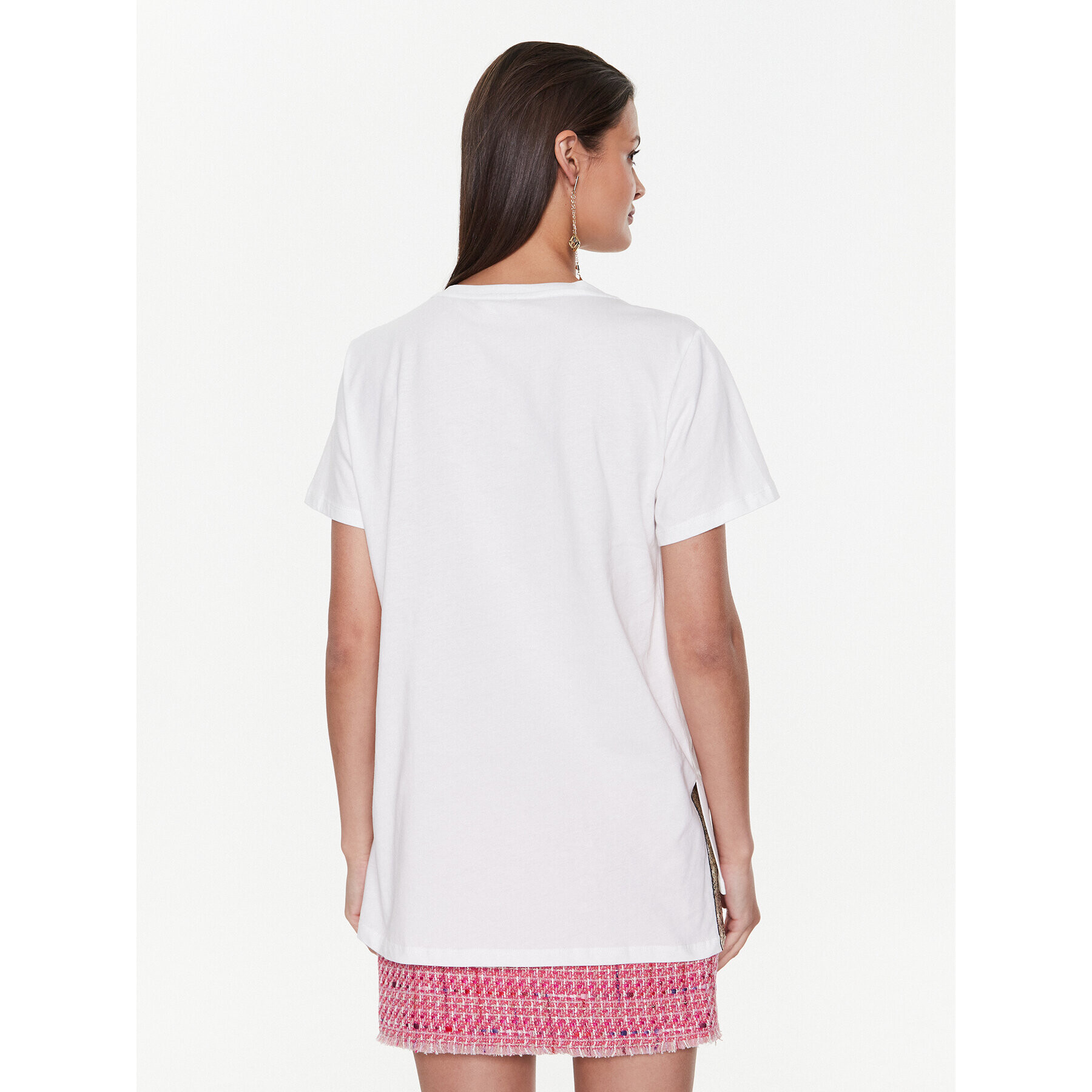 Liu Jo Sport Тишърт TA3185 JS923 Бял Regular Fit - Pepit.bg