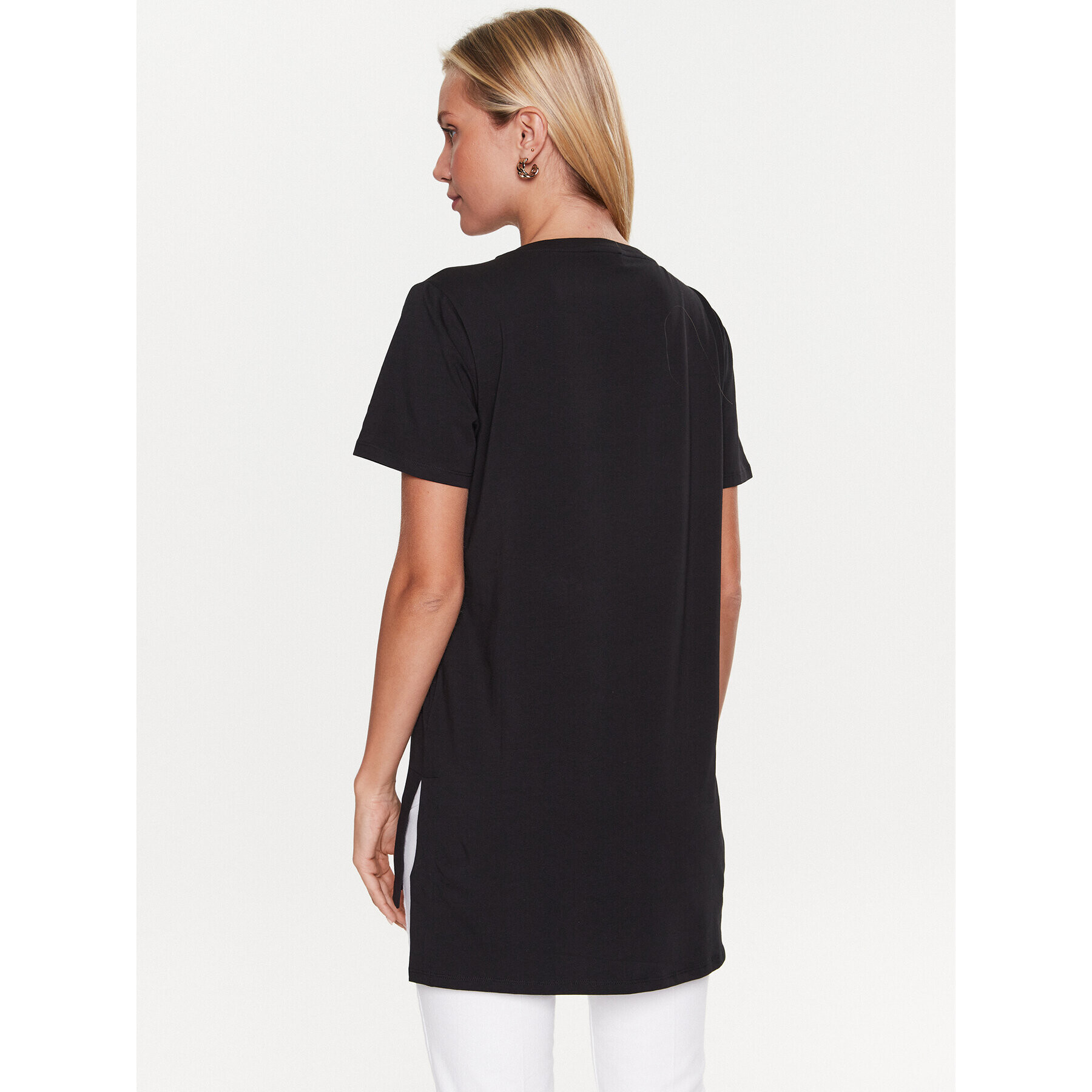 Liu Jo Sport Тишърт TA3186 J5003 Черен Regular Fit - Pepit.bg