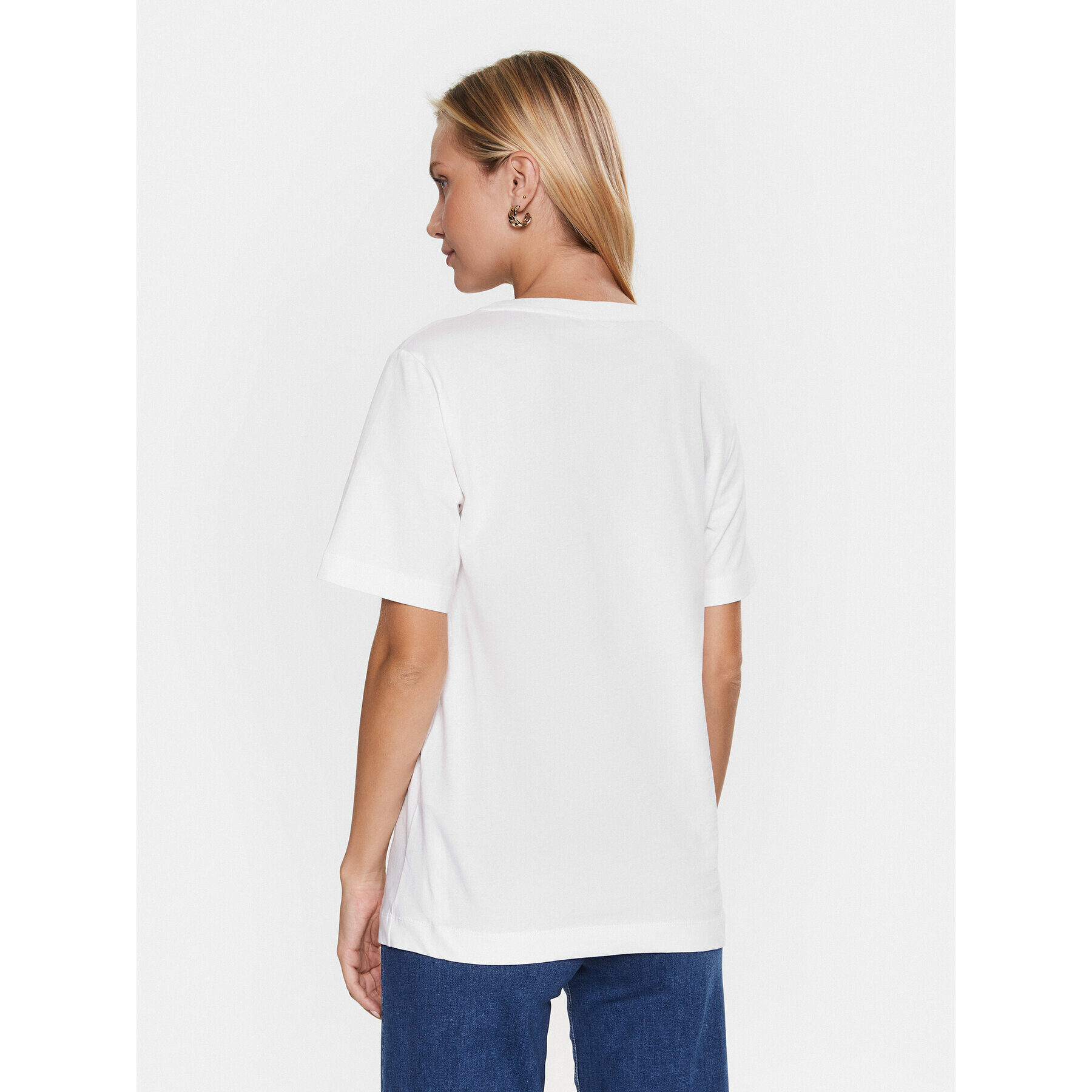 Liu Jo Sport Тишърт TA3188 JS923 Бял Regular Fit - Pepit.bg