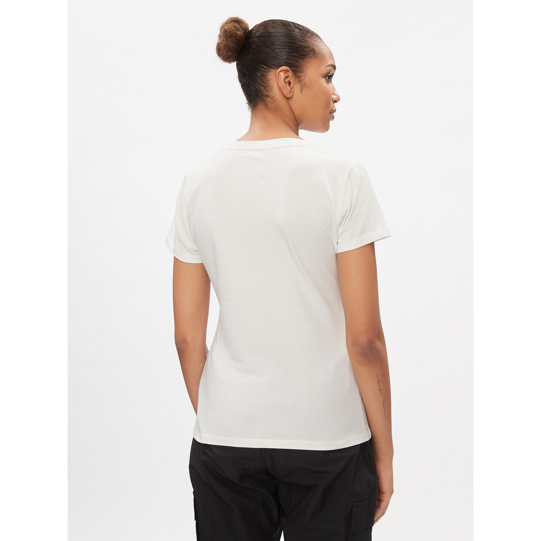 Liu Jo Sport Тишърт TA4136 JS003 Бял Regular Fit - Pepit.bg