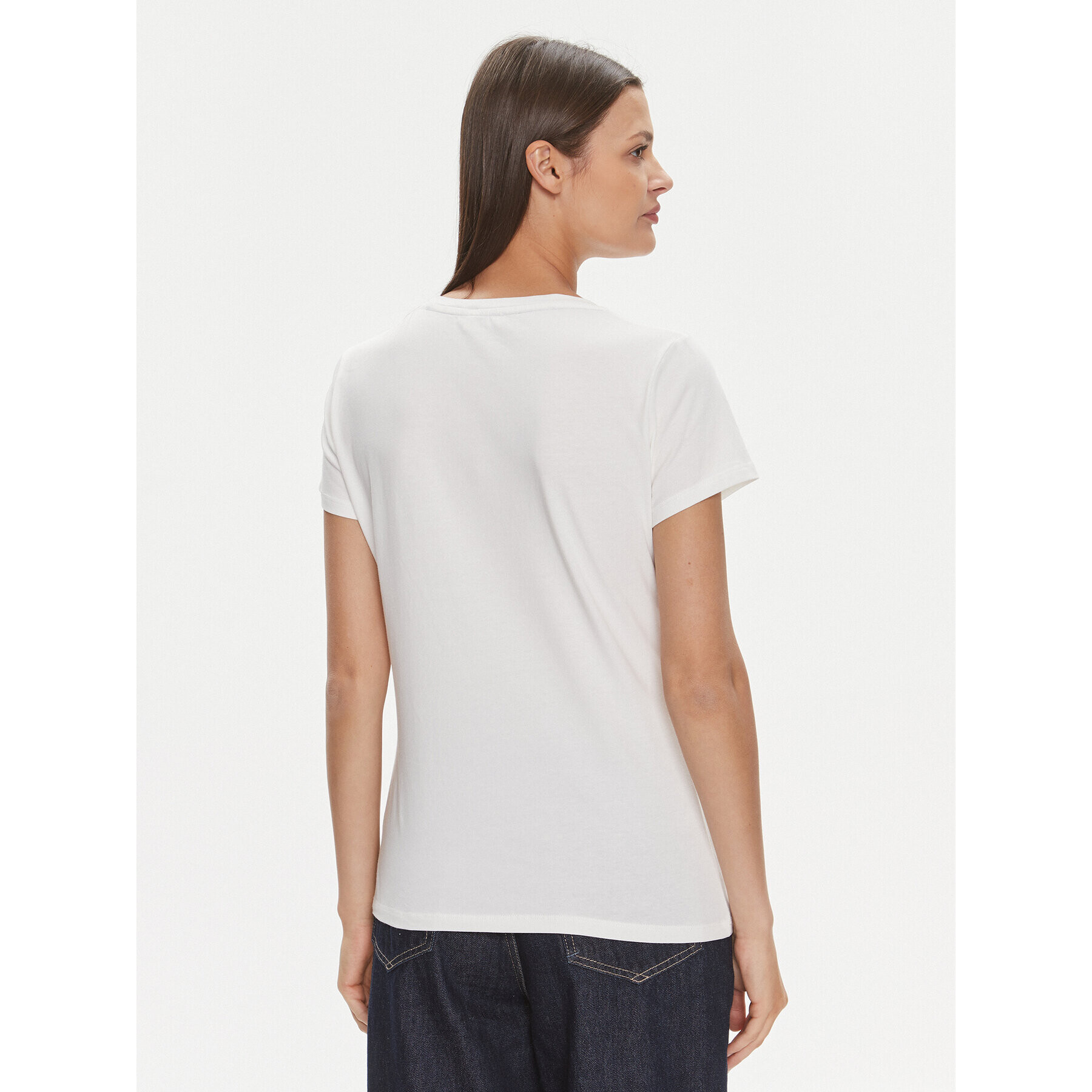 Liu Jo Sport Тишърт TA4136 JS003 Бял Regular Fit - Pepit.bg