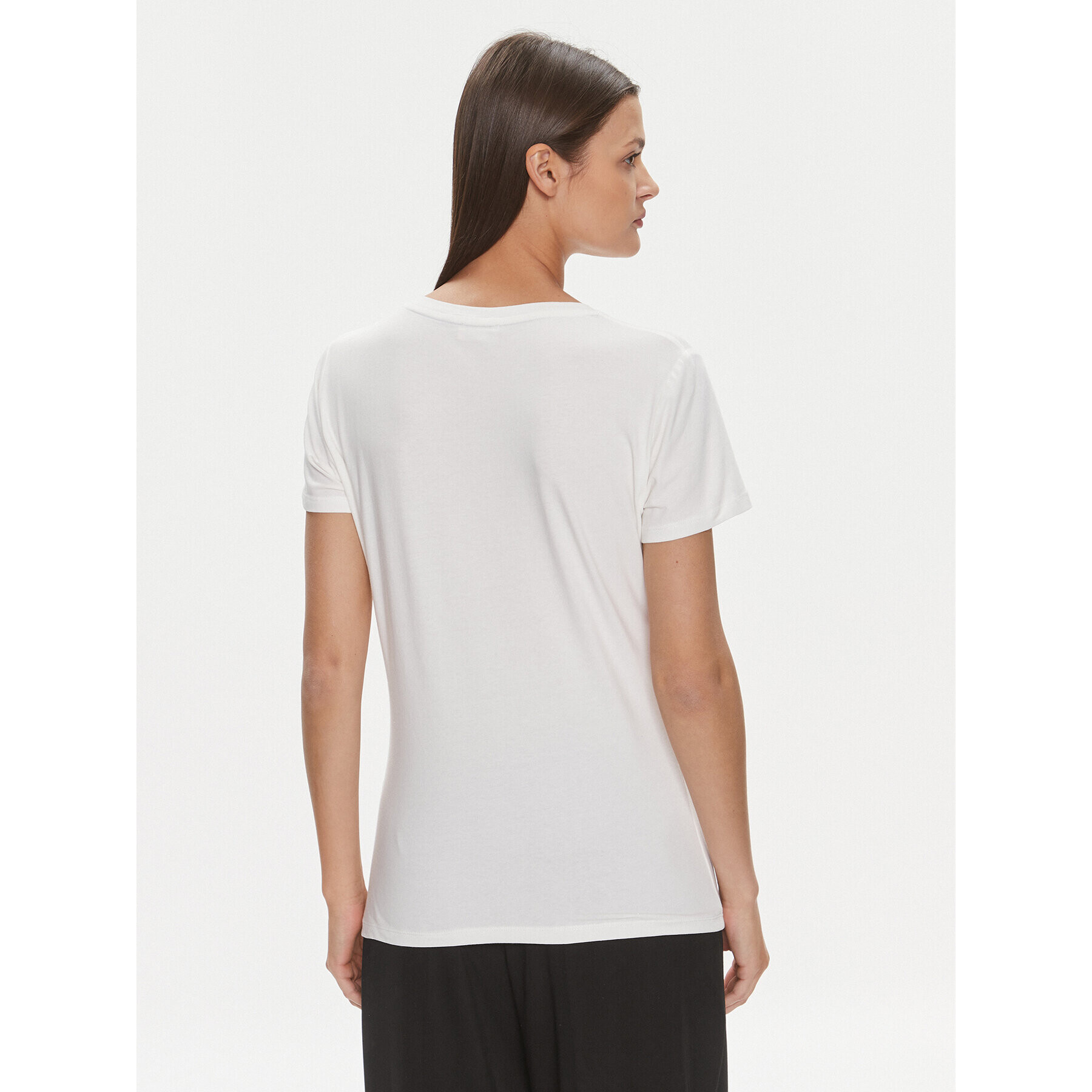 Liu Jo Sport Тишърт TA4246 JS003 Екрю Regular Fit - Pepit.bg