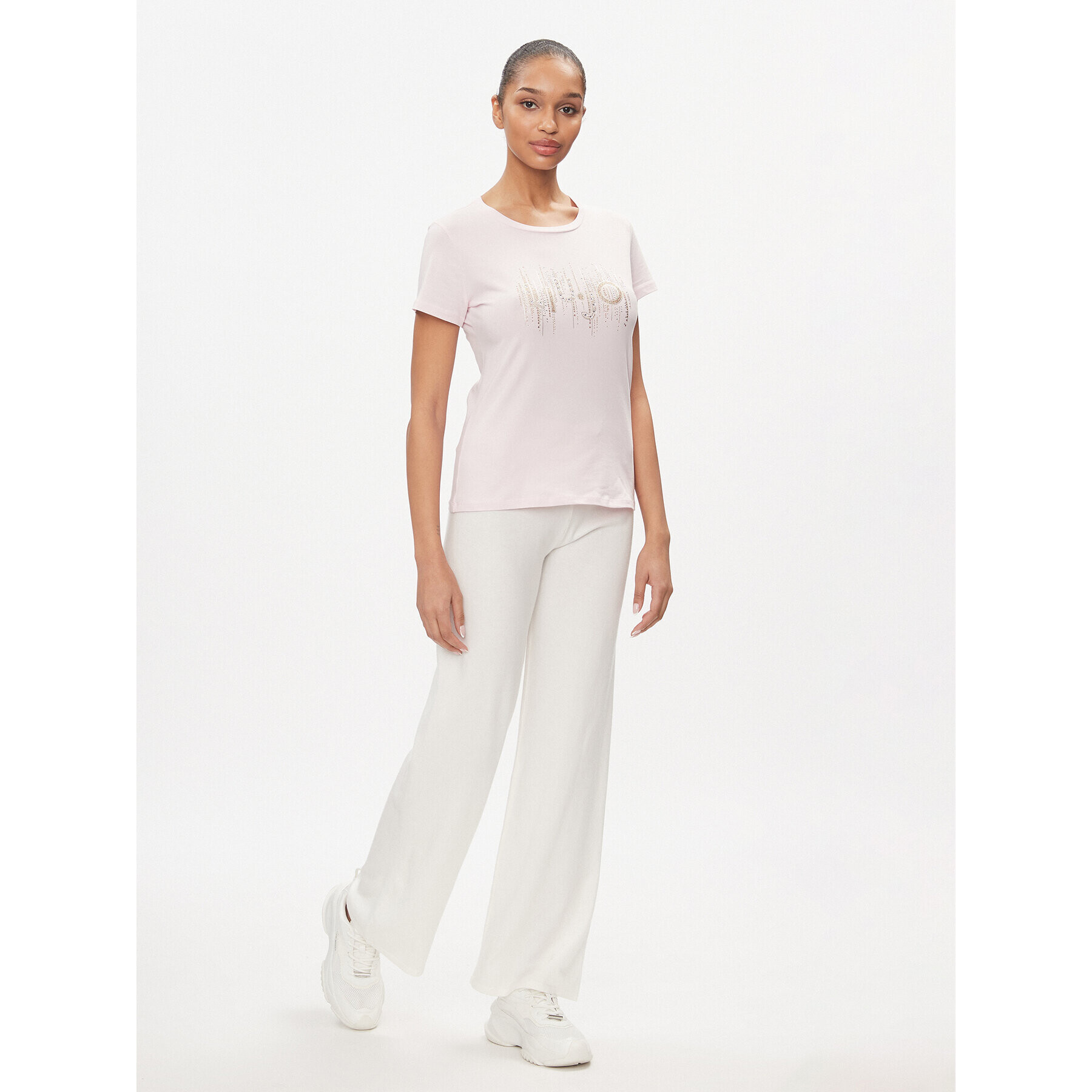 Liu Jo Sport Тишърт TA4246 JS003 Розов Regular Fit - Pepit.bg