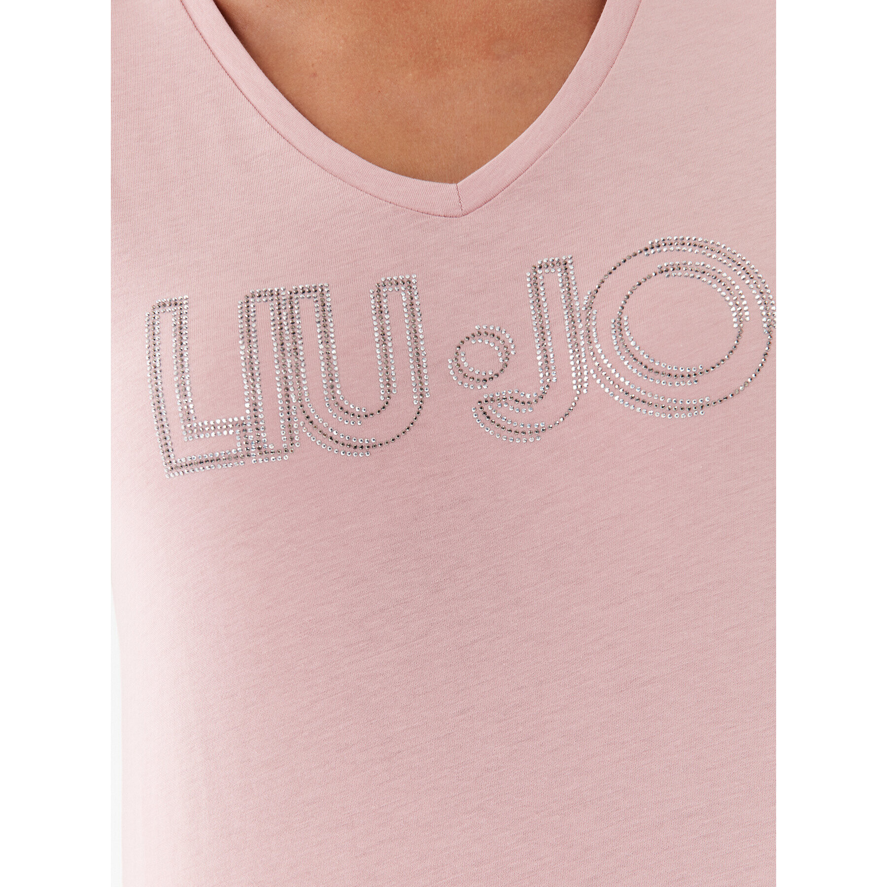 Liu Jo Sport Тишърт TF3297 J6040 Розов Regular Fit - Pepit.bg