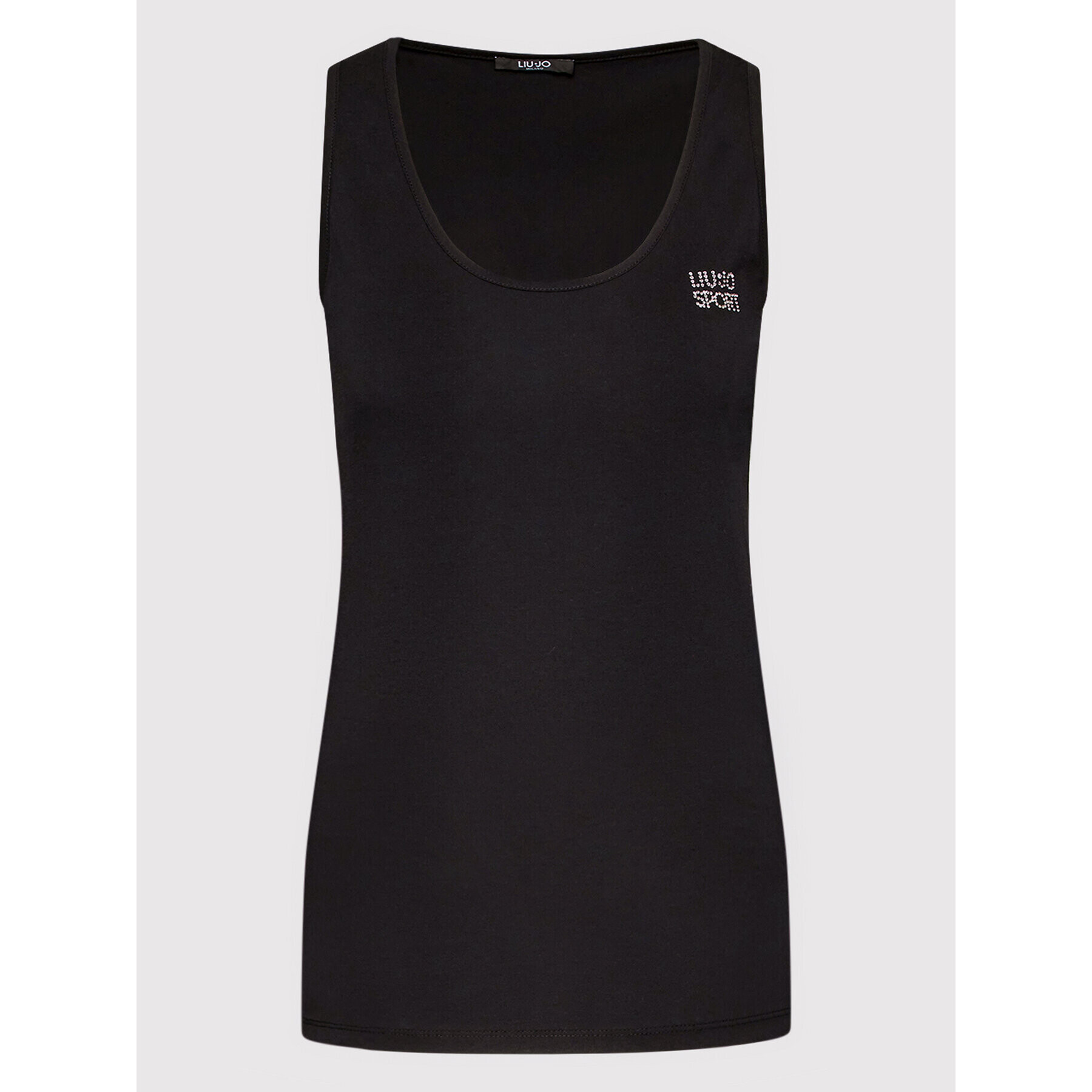 Liu Jo Sport топ TA2082 J5003 Черен Regular Fit - Pepit.bg
