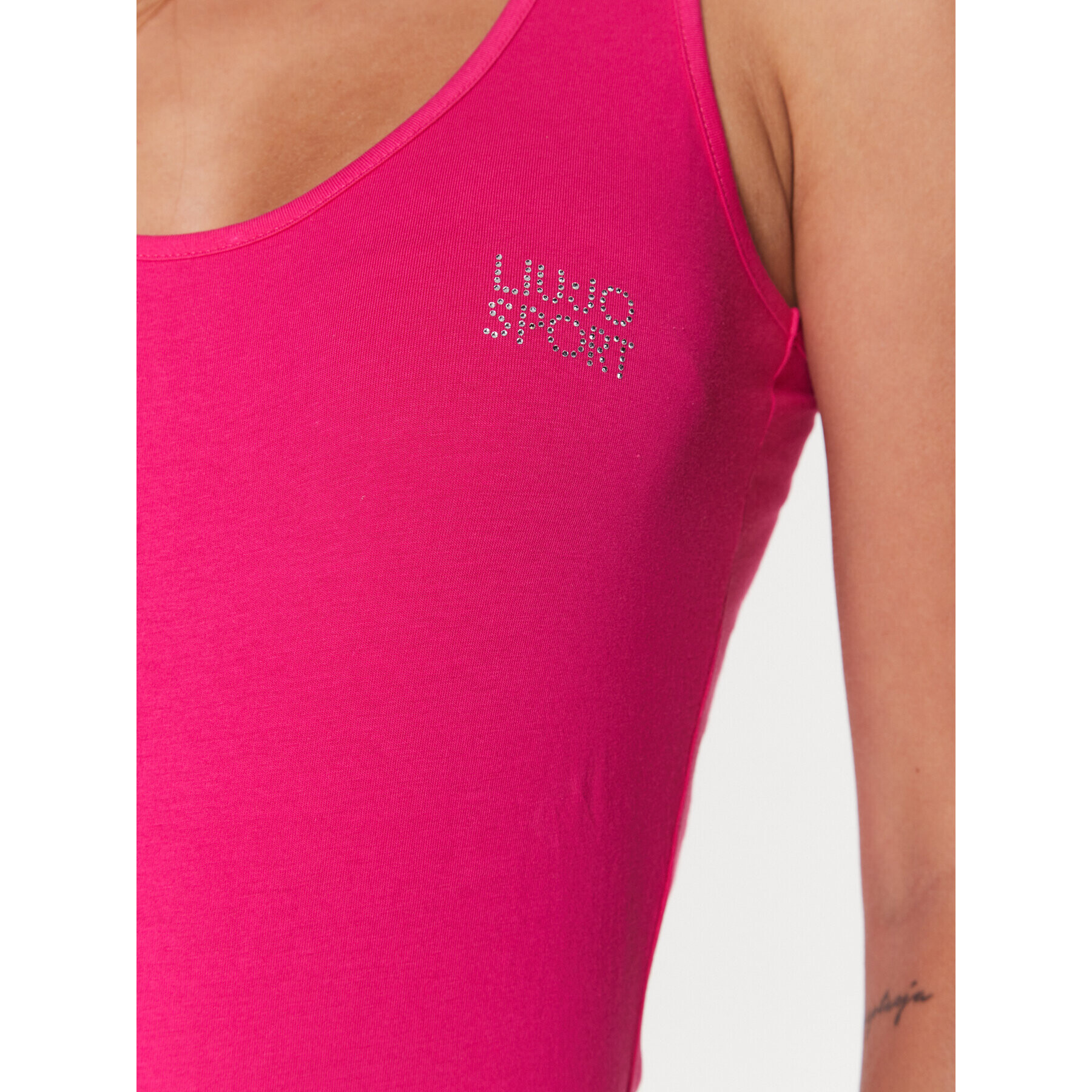 Liu Jo Sport топ TA3142 J5003 Розов Regular Fit - Pepit.bg