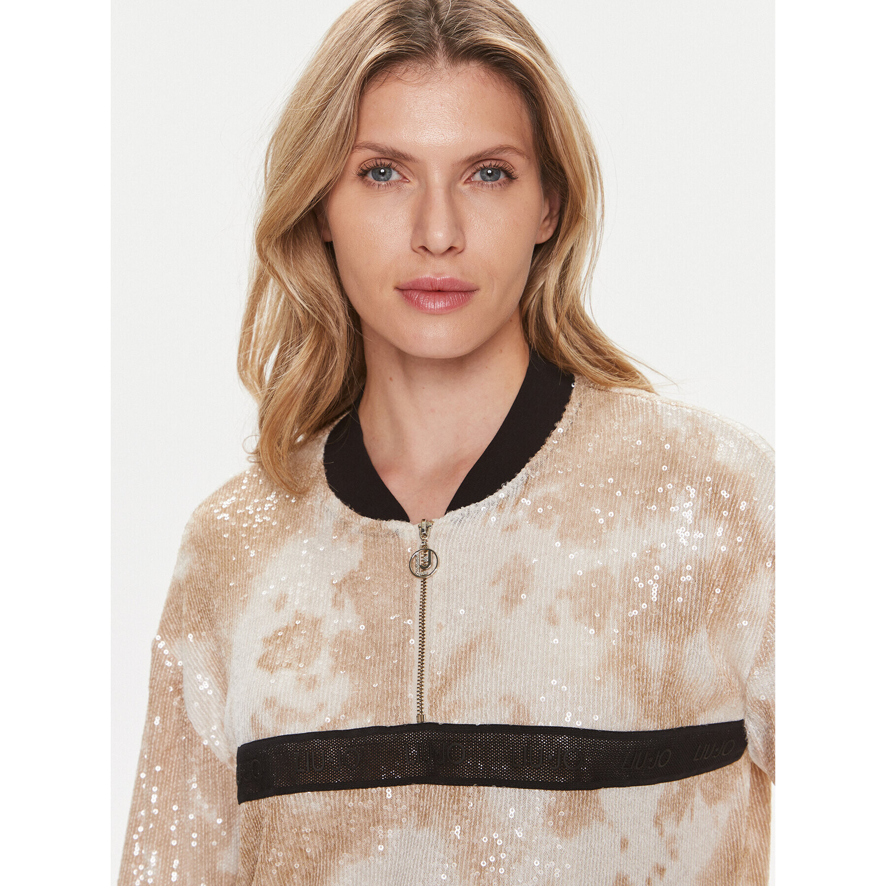 Liu Jo Суитшърт TA4018 J4623 Бежов Regular Fit - Pepit.bg