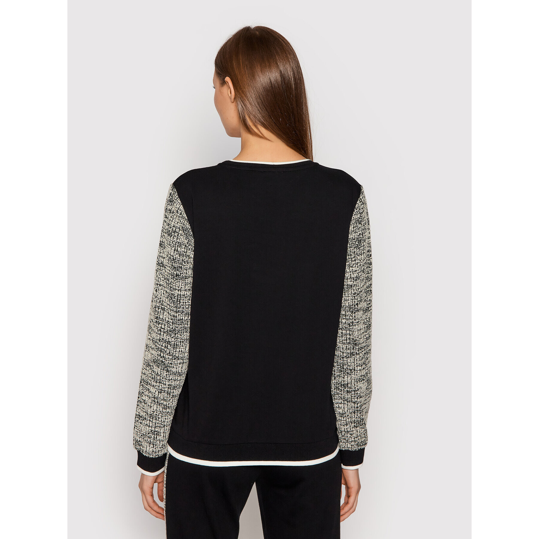 Liu Jo Sport Суитшърт TF1099 J6144 Черен Relaxed Fit - Pepit.bg