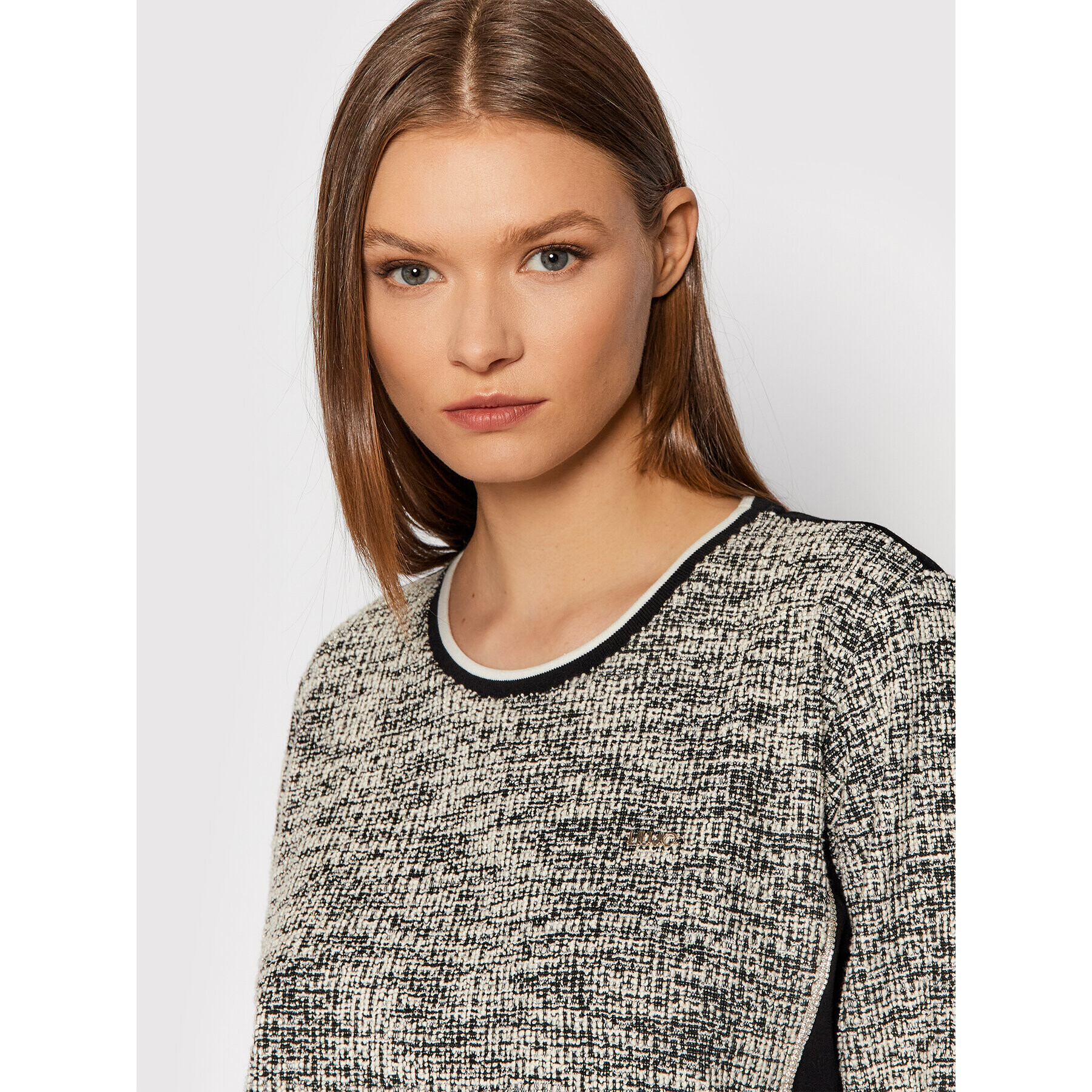 Liu Jo Sport Суитшърт TF1099 J6144 Черен Relaxed Fit - Pepit.bg