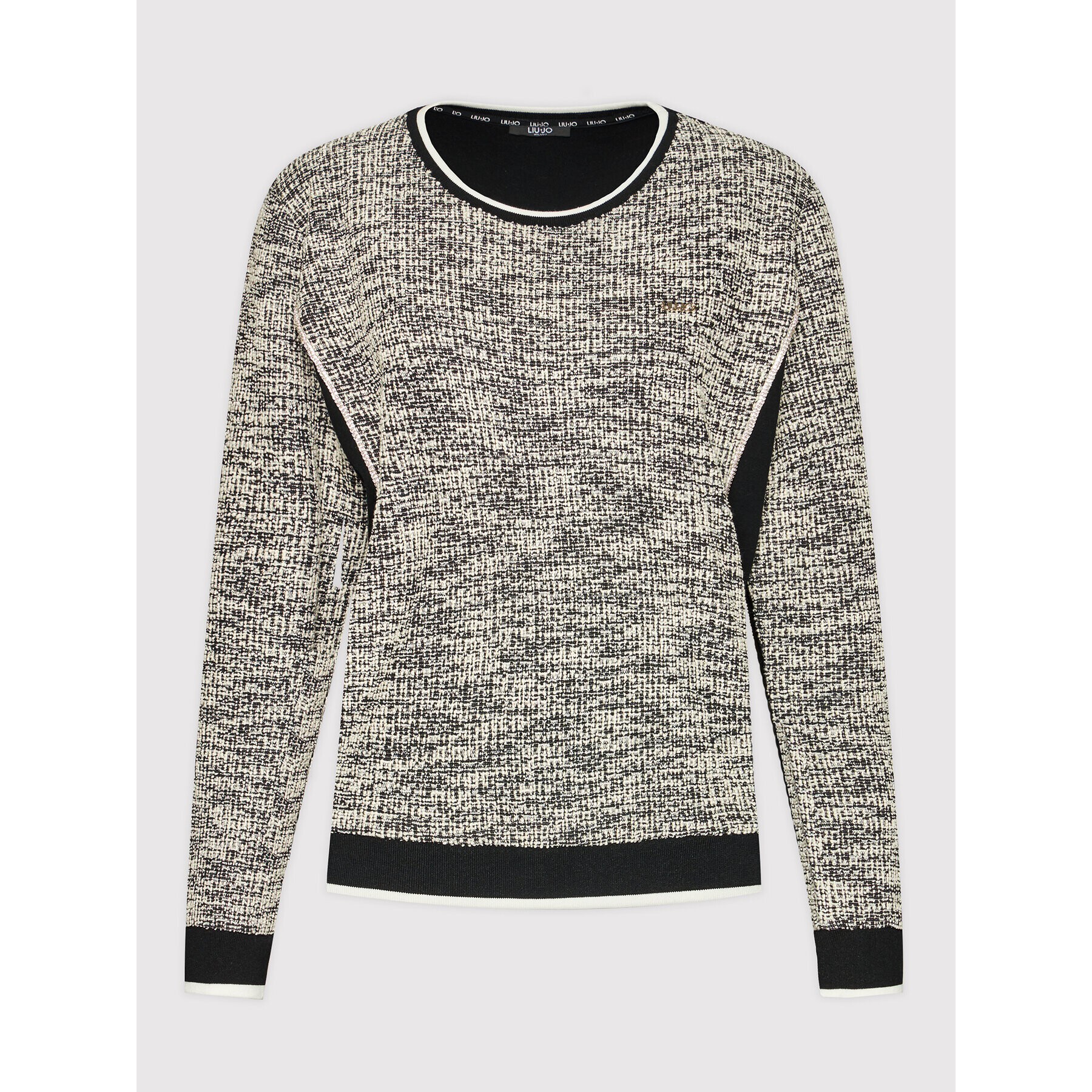 Liu Jo Sport Суитшърт TF1099 J6144 Черен Relaxed Fit - Pepit.bg