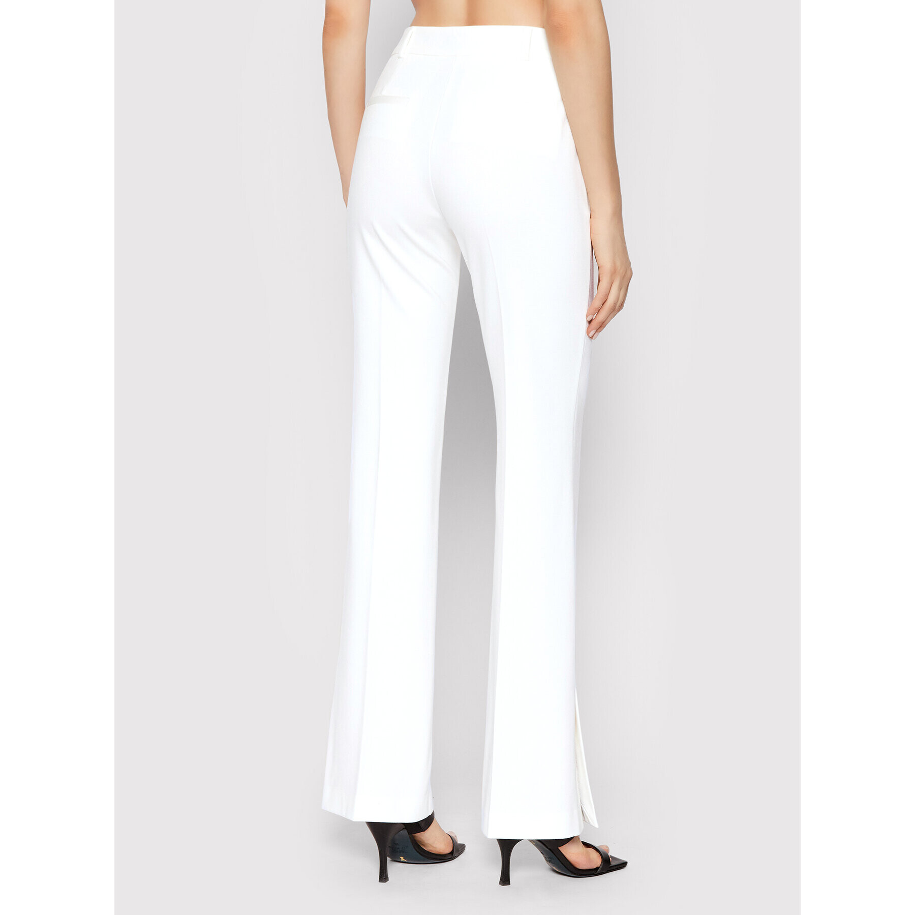 Liu Jo Текстилни панталони CA2067 J1881 Бял Regular Fit - Pepit.bg