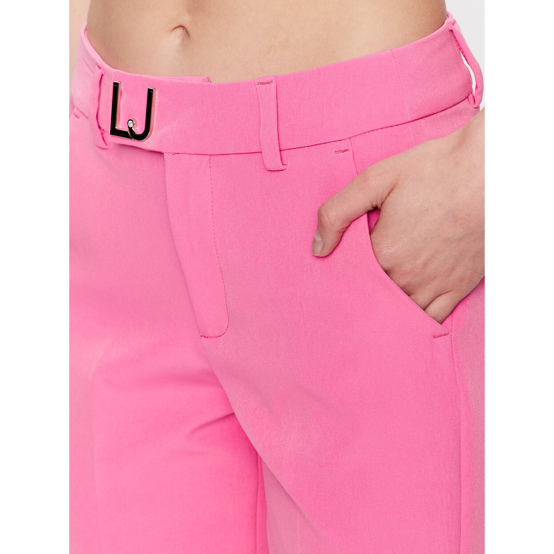 Liu Jo Текстилни панталони WA3434 T7896 Розов Regular Fit - Pepit.bg