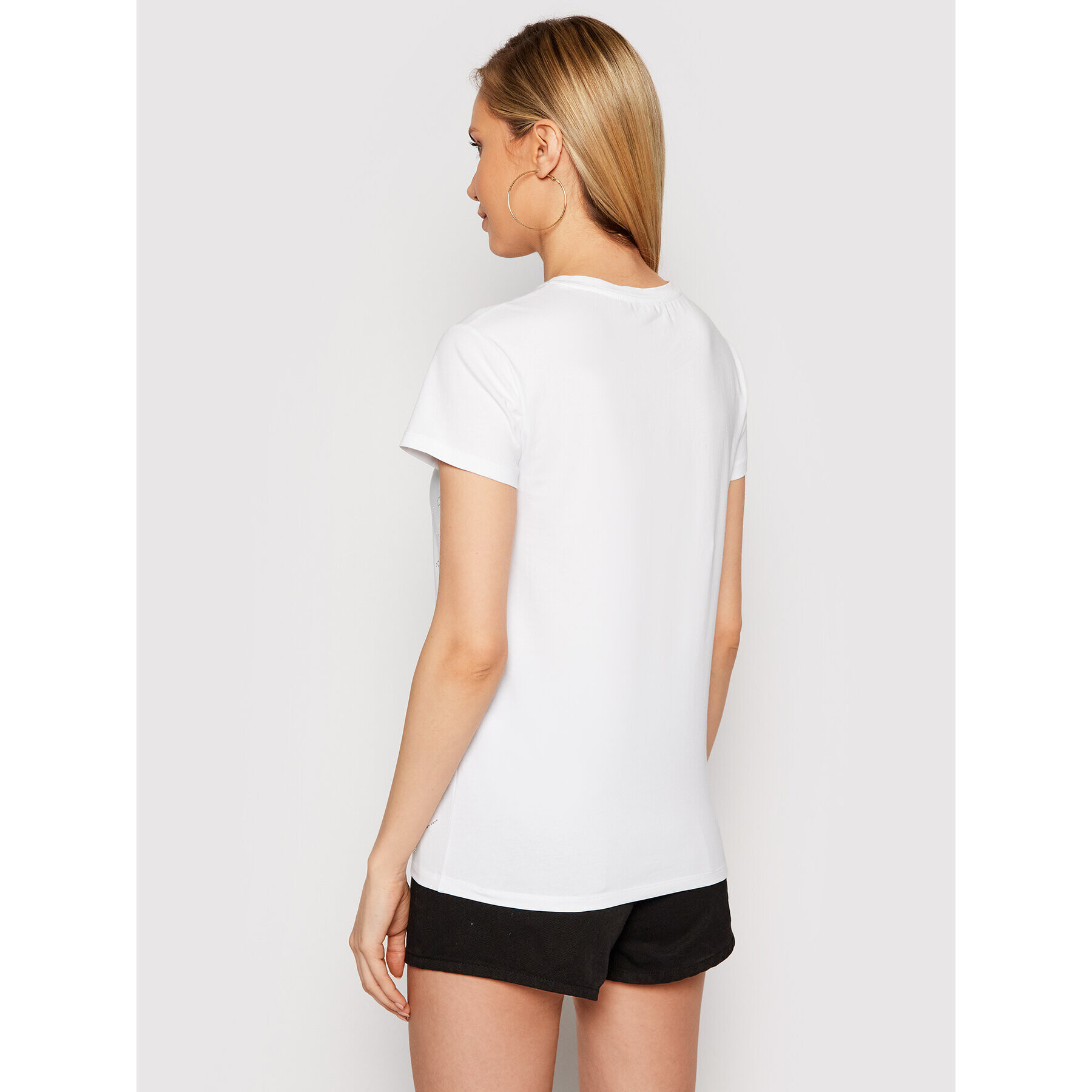 Liu Jo Тишърт CA1174 J5003 Бял Regular Fit - Pepit.bg